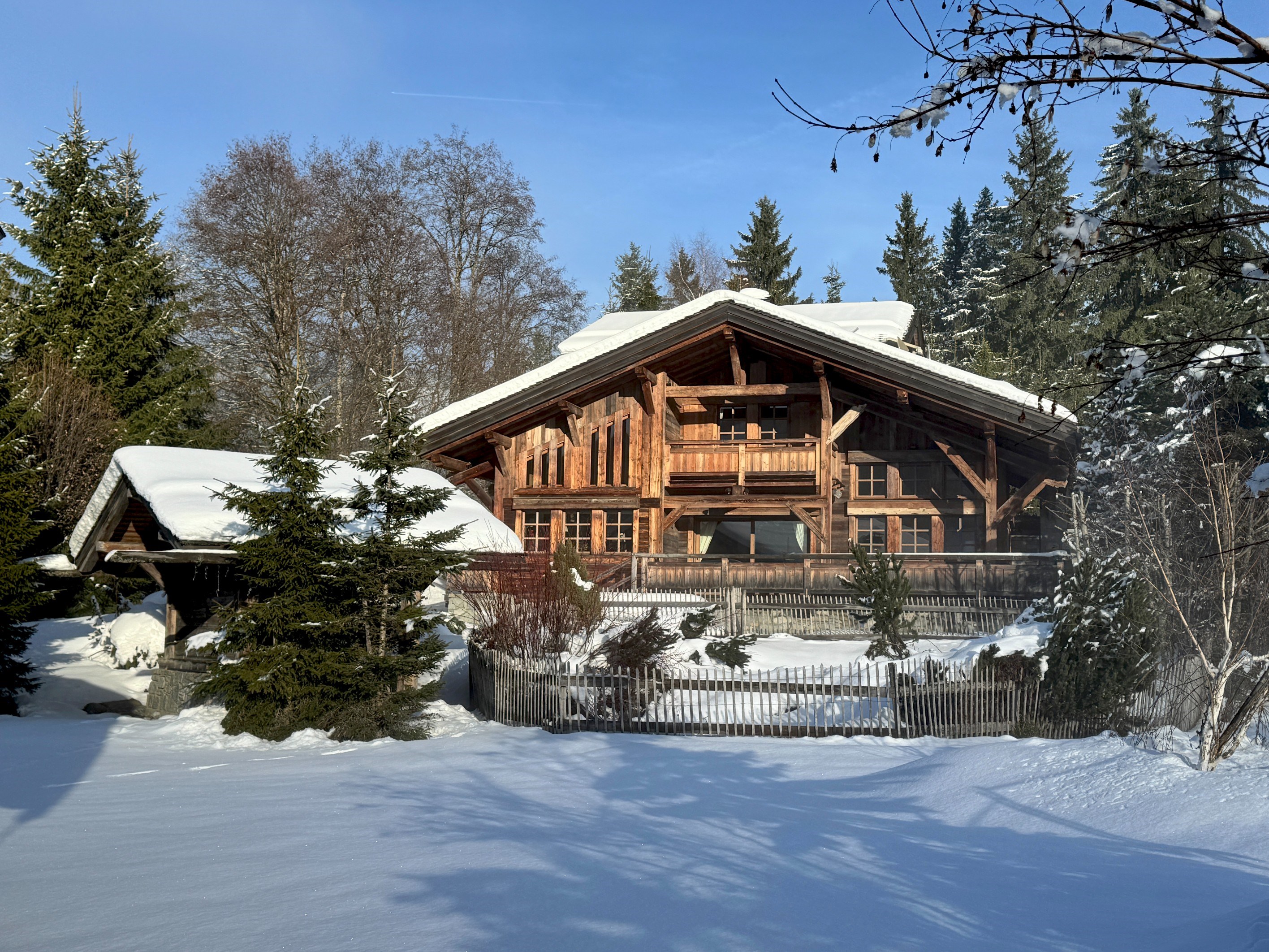  Chalet Bella Vista : 460 sqm of authenticity nestled in the heights of Megève - 物件實景