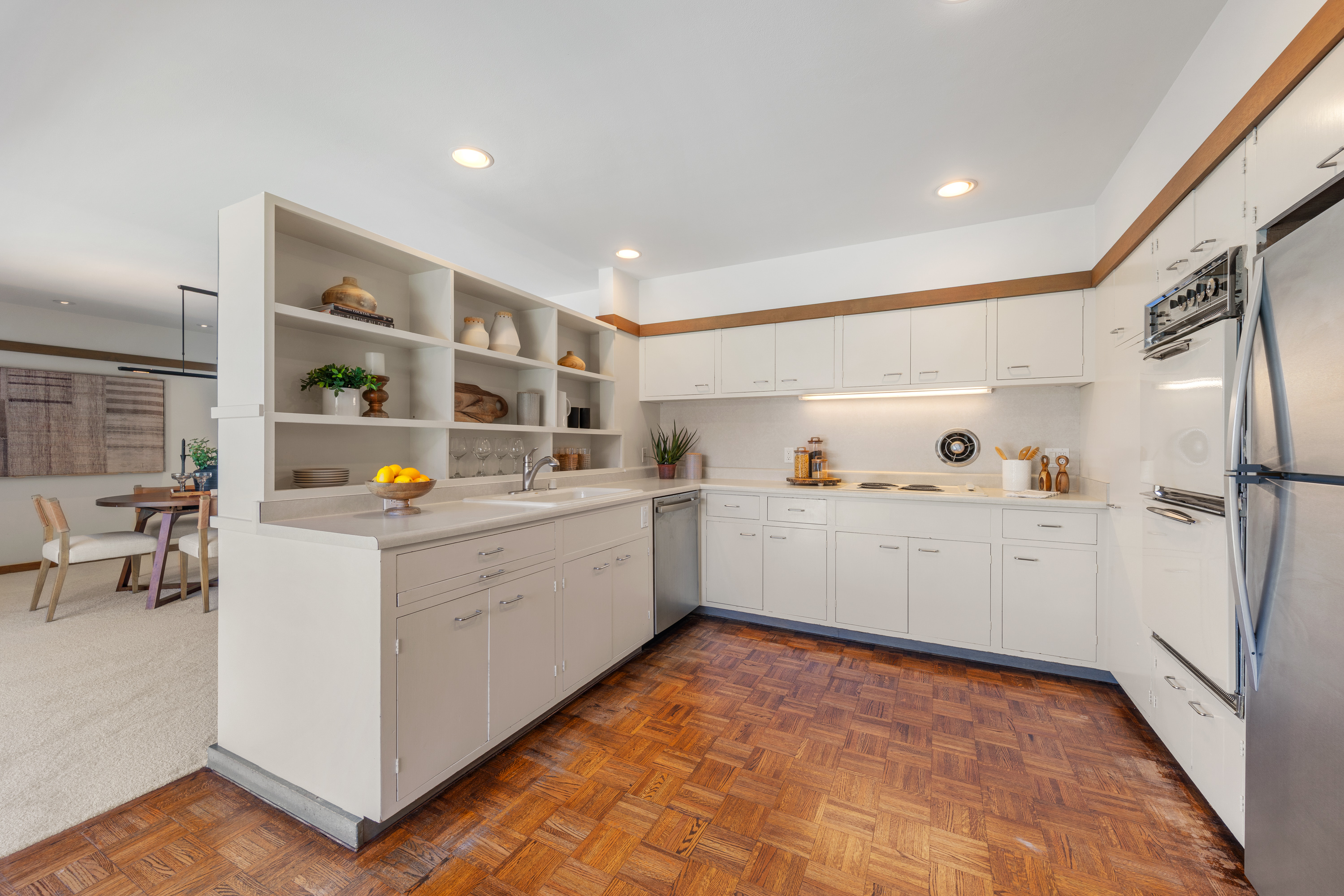  Single-Level Mid-Century Modern Home in the Coveted Flats of Belvedere - 物件實景