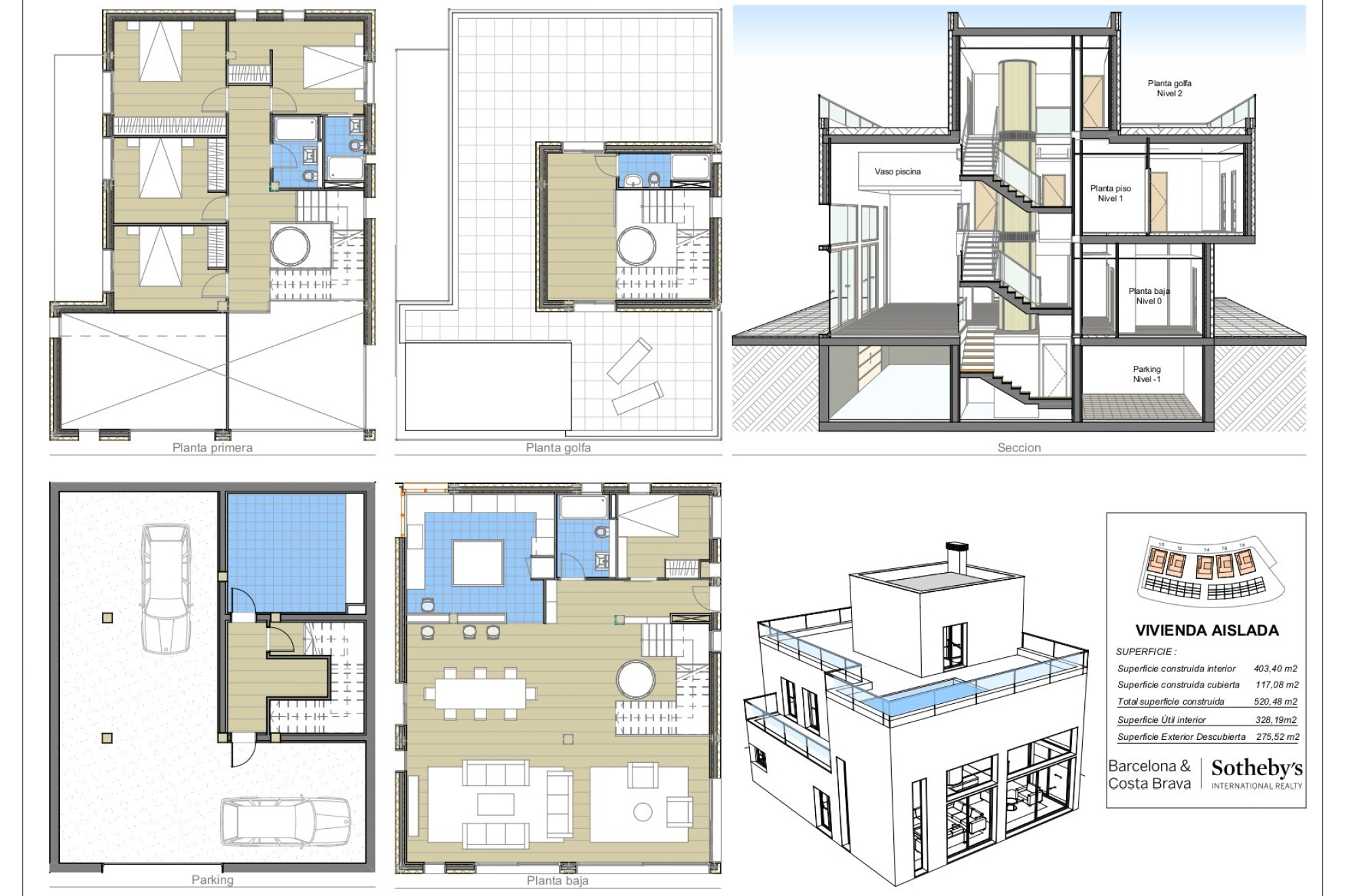  New developments in Montgat area Colegio Internacional - Costa Barcelona - 物件實景