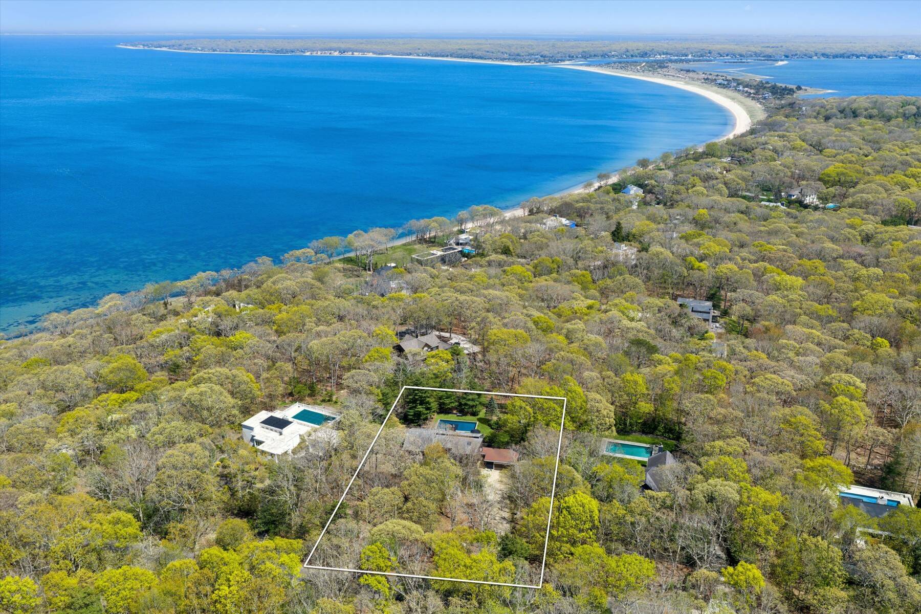  Modern Hamptons Retreat 500 ft. From Pristine Bay Beaches - 物件實景