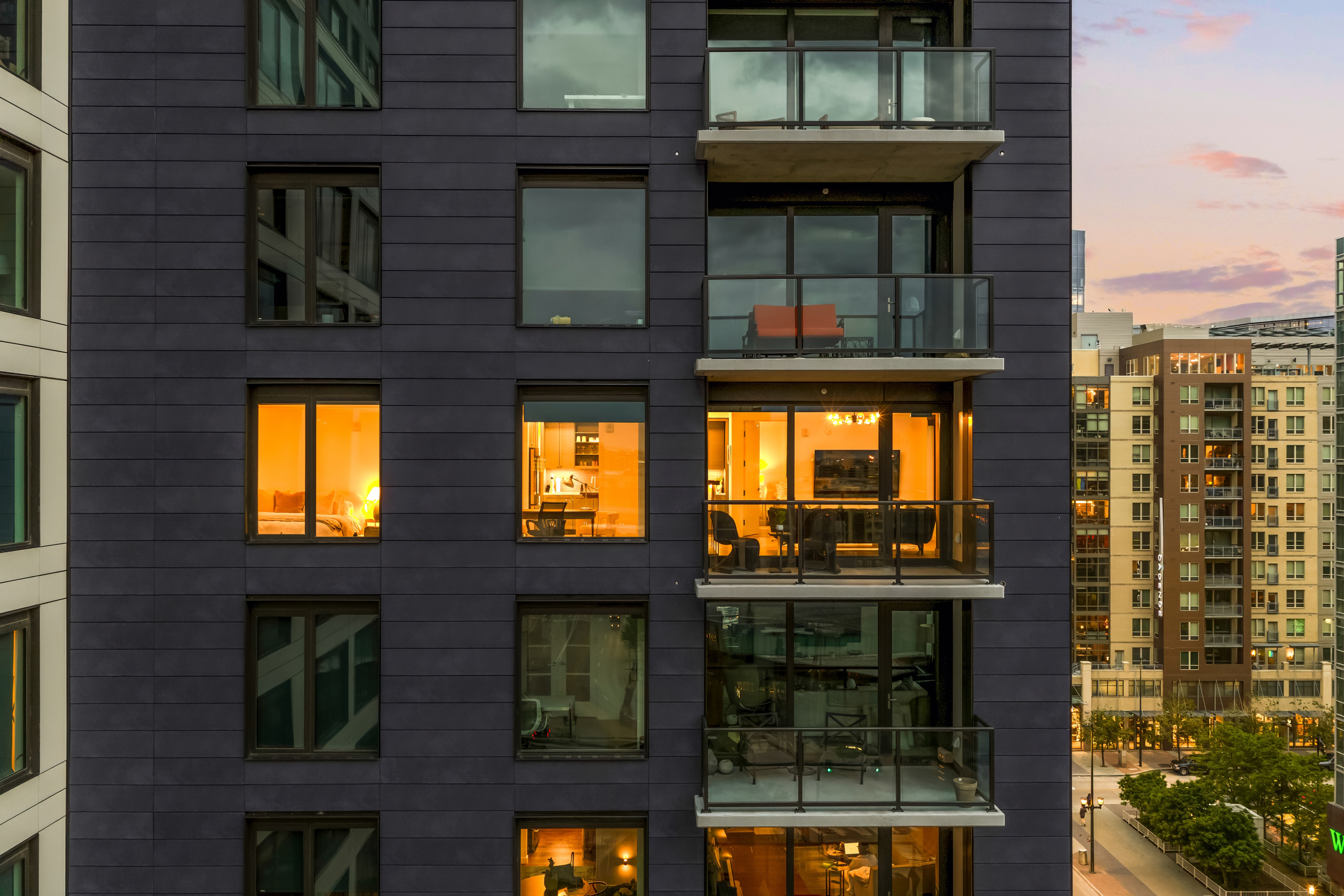  Rare three-bedroom corner residence sits on the quiet side of The Coloradan - 物件實景