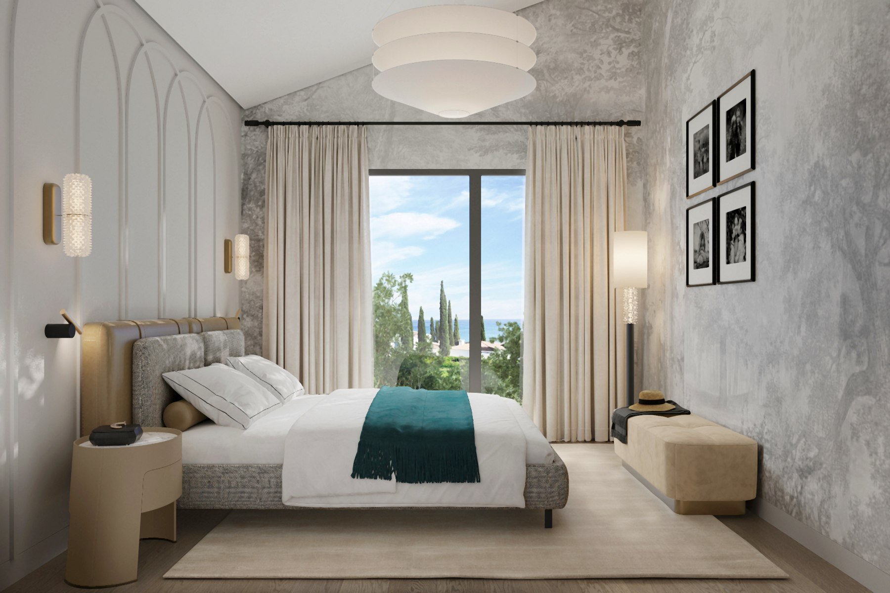  California-Style Villa with Private Courtyard in Souni, Cyprus - 物件實景
