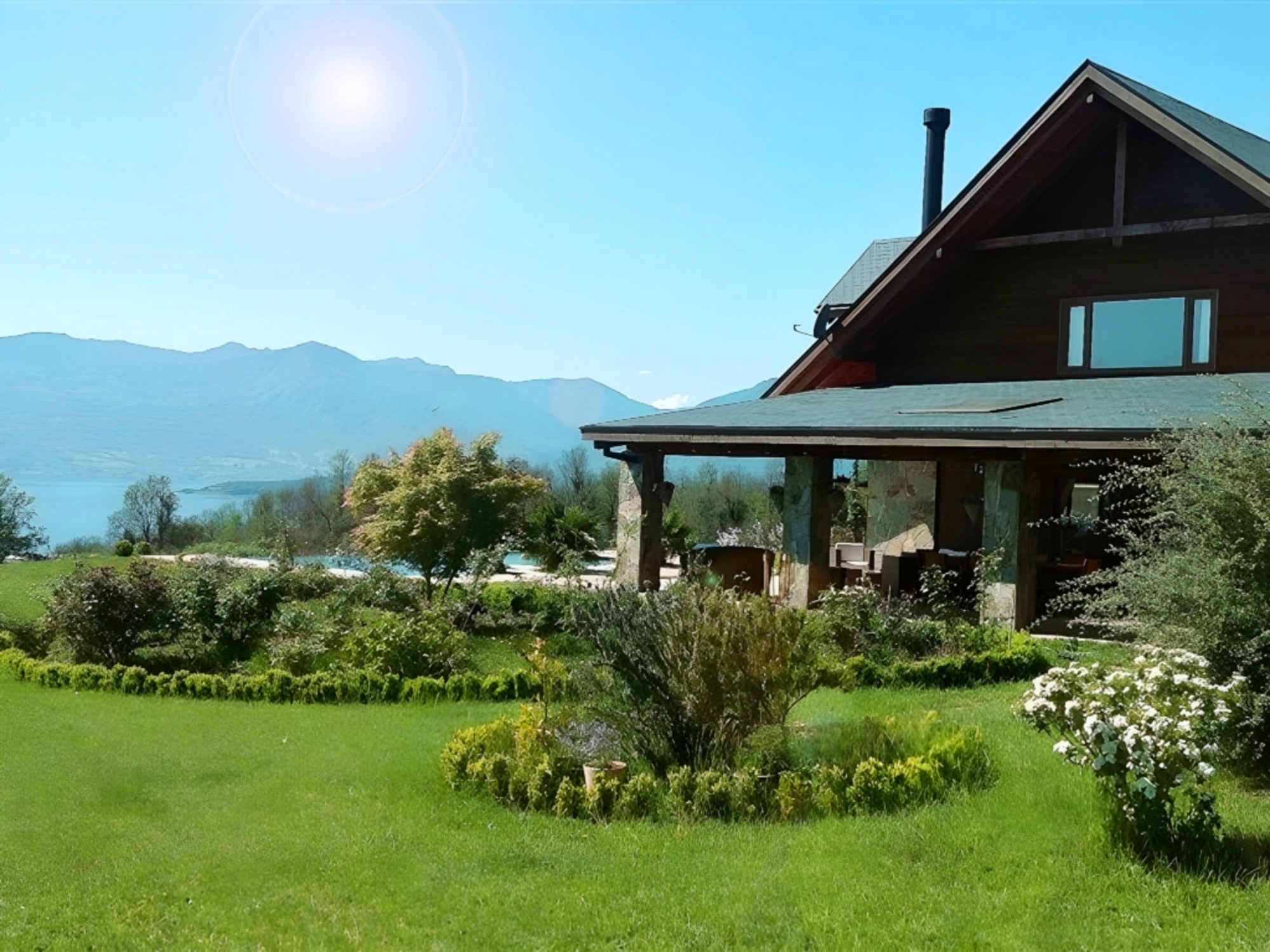  Villa Escorial – 8-Bedroom Lakefront Estate with Volcano Views, Pucón - 物件實景