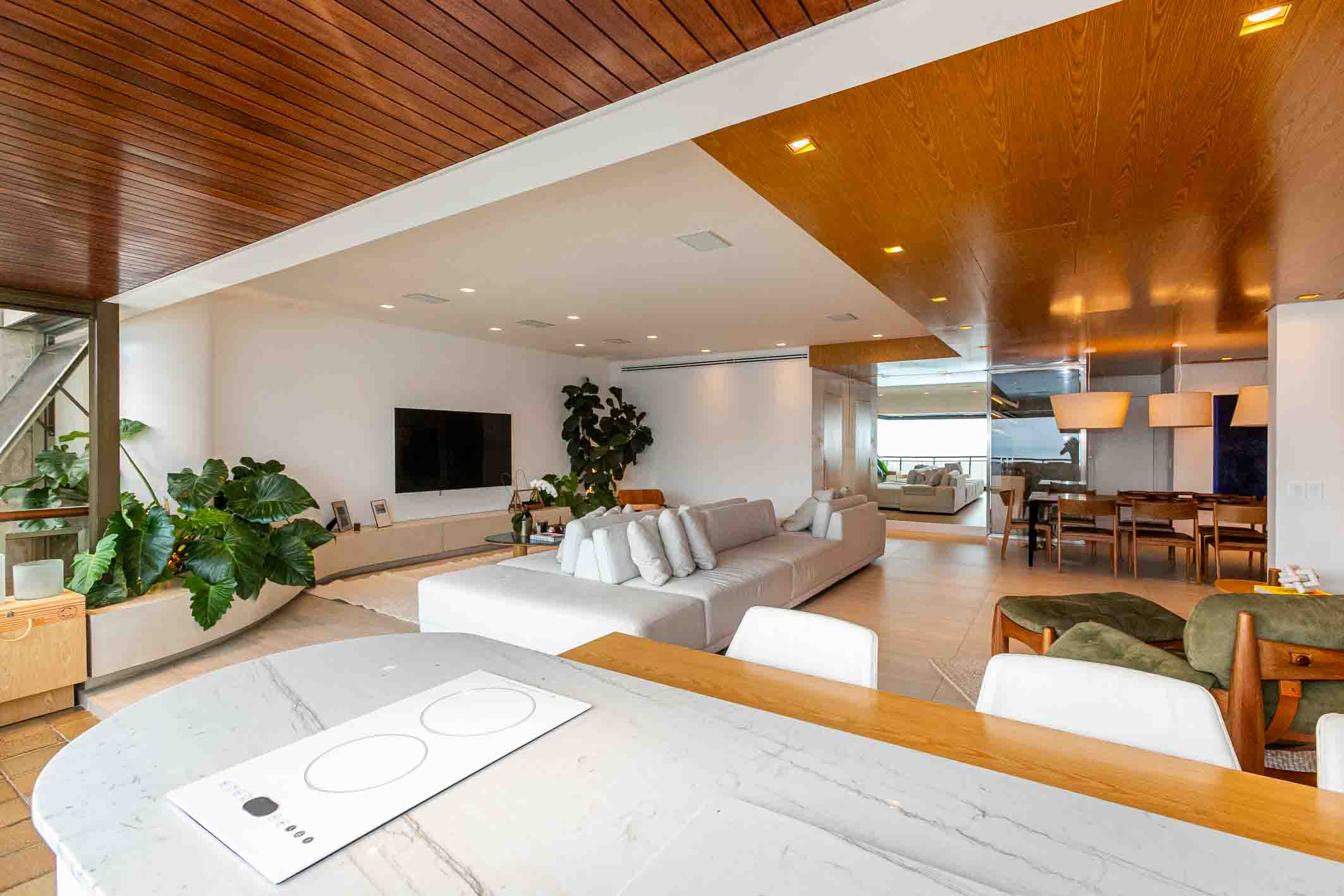  Renovated apartment with direct ocean views in São Conrado - 物件實景