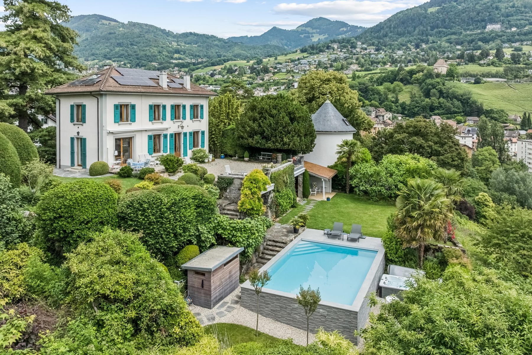  An extraordinary 18th-century residence in the municipality of Montreux - 物件實景