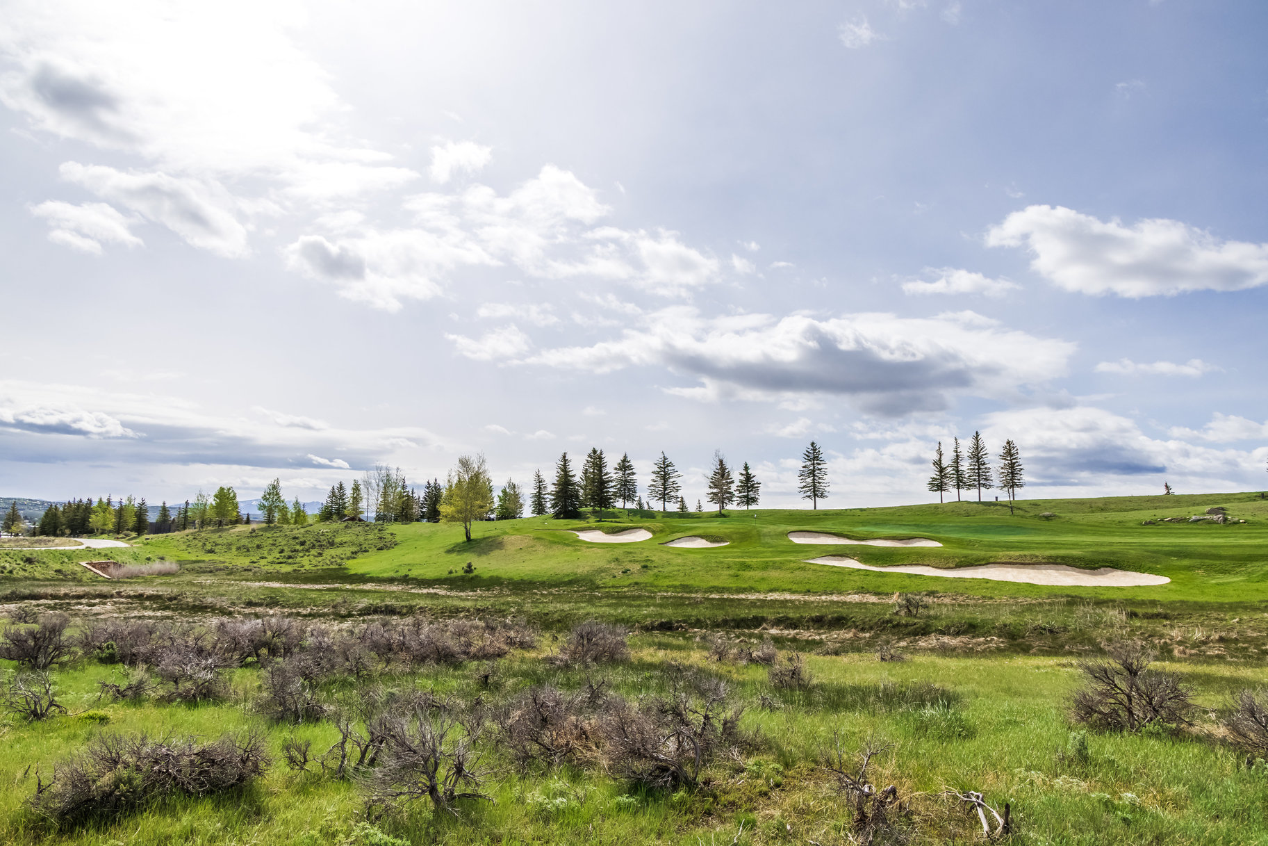  South-facing, Flat Lot on the 4th Green at Glenwild with Ski Resort Views - 物件實景