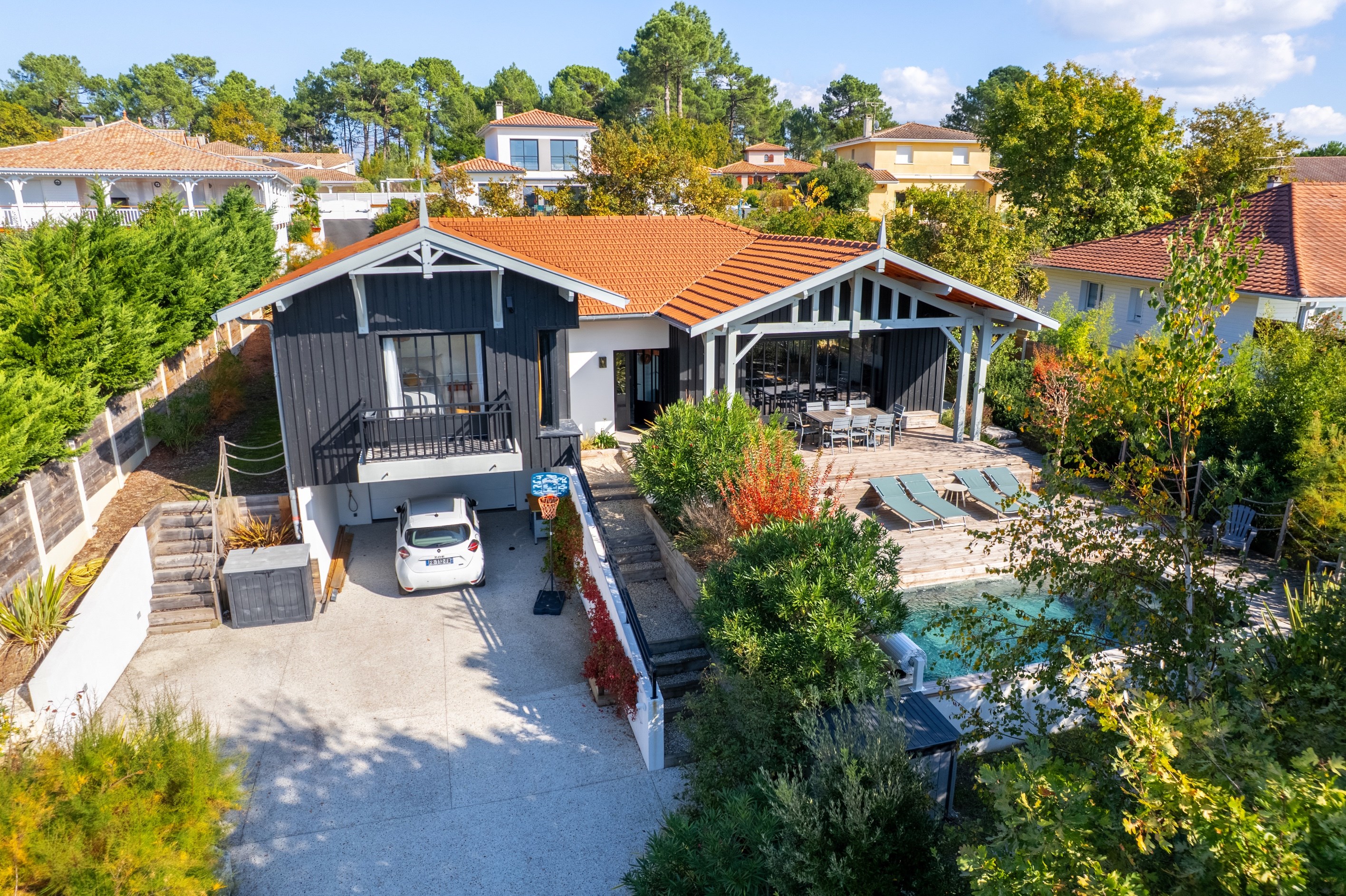 LA TESTE DE BUCH, NEAR THE PYLA DUNE - STUNNING RECENTLY BUILT VILLA IN THE FER… - 物件實景