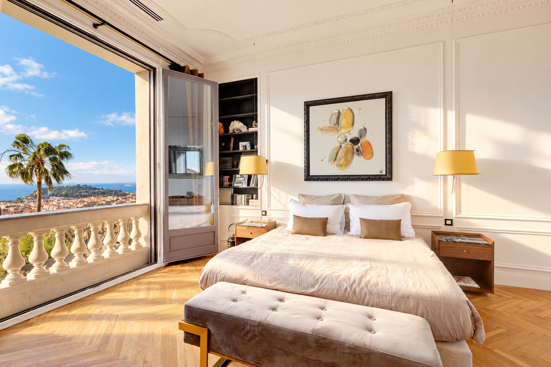  Magnificent Belle Époque villa with 5 bedroom suites, pool and sea view - 物件實景