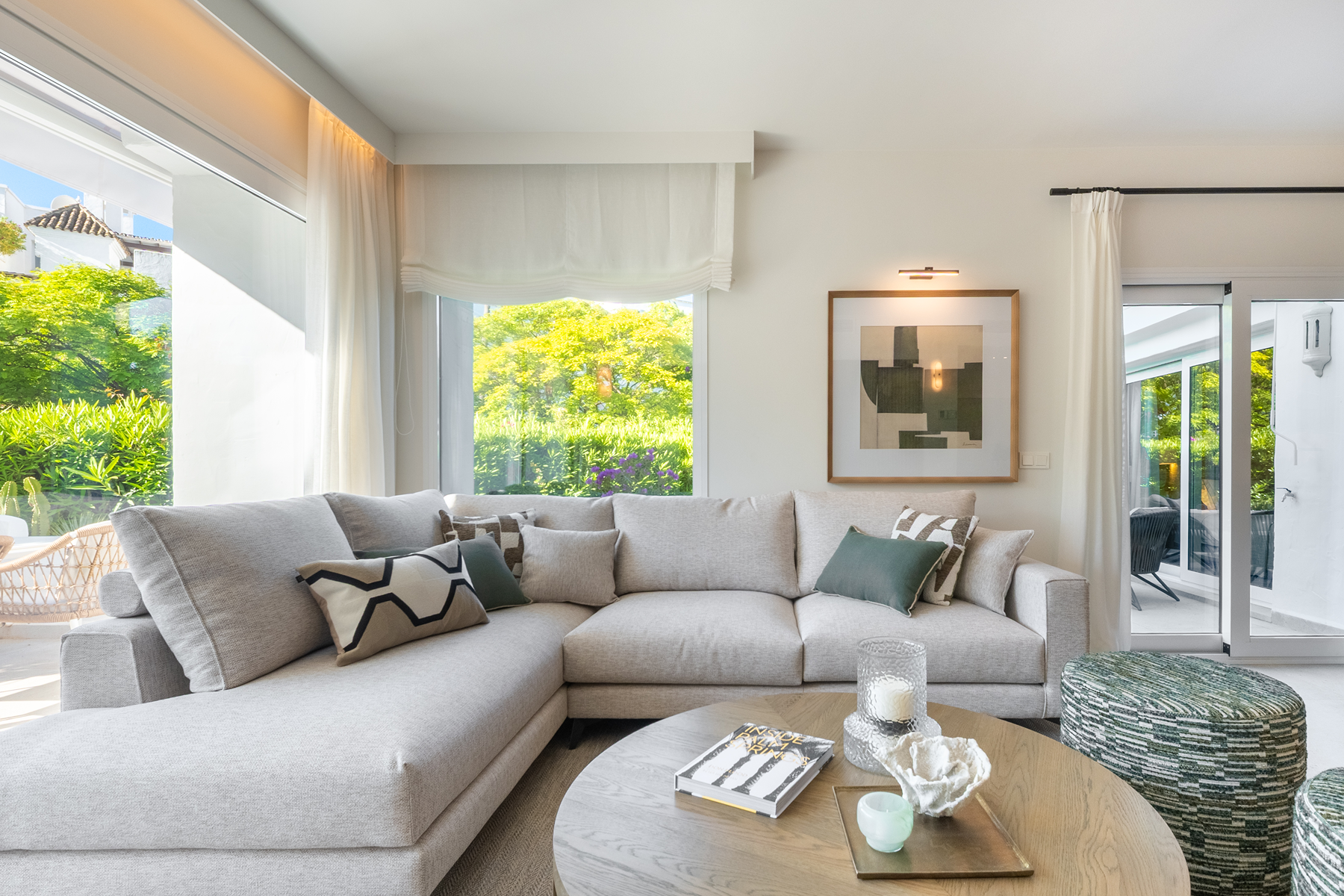  Renovated garden apartment in Alhambra del Mar, Marbella