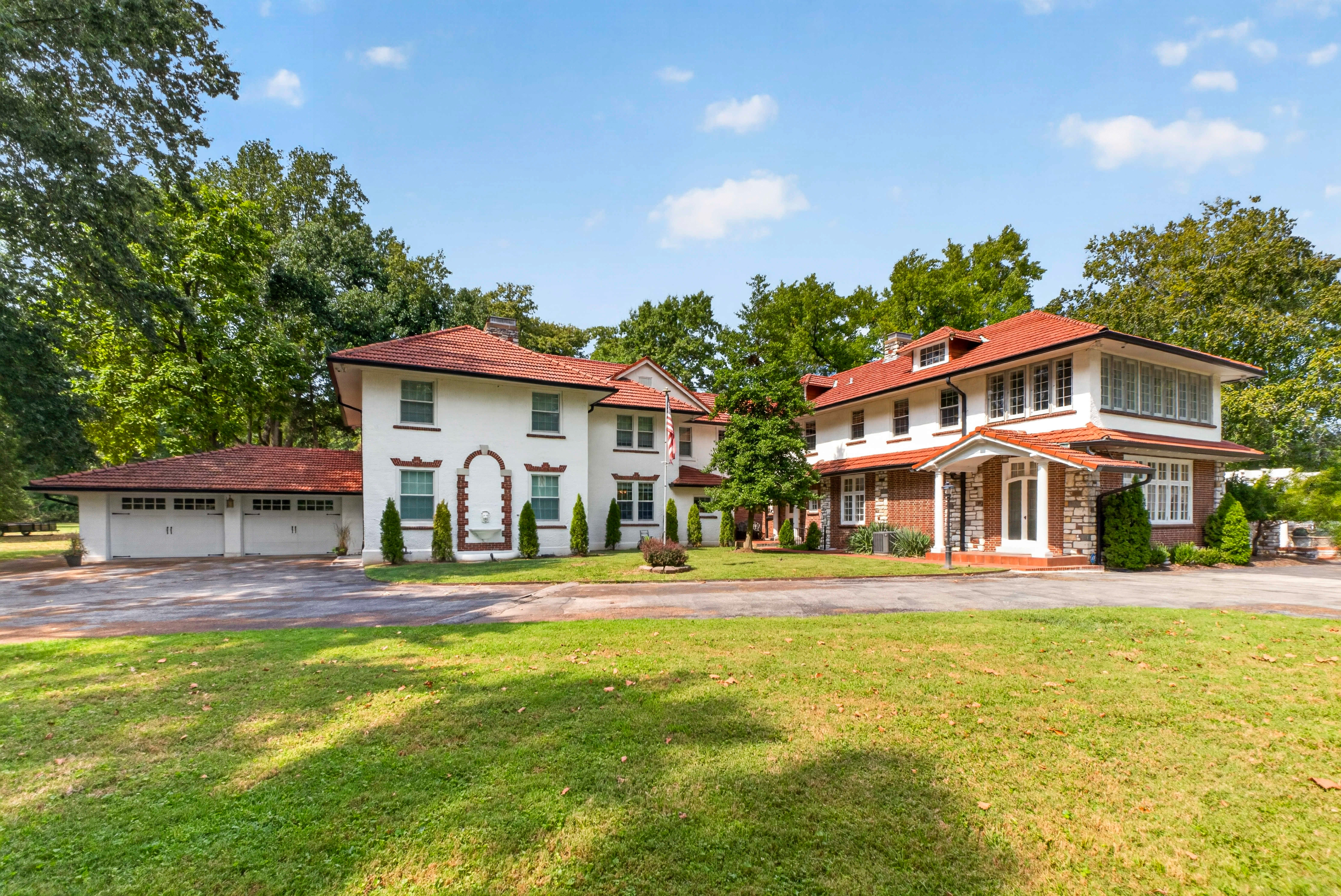  Stunning Spanish Revival Estate in Ladue - 物件實景