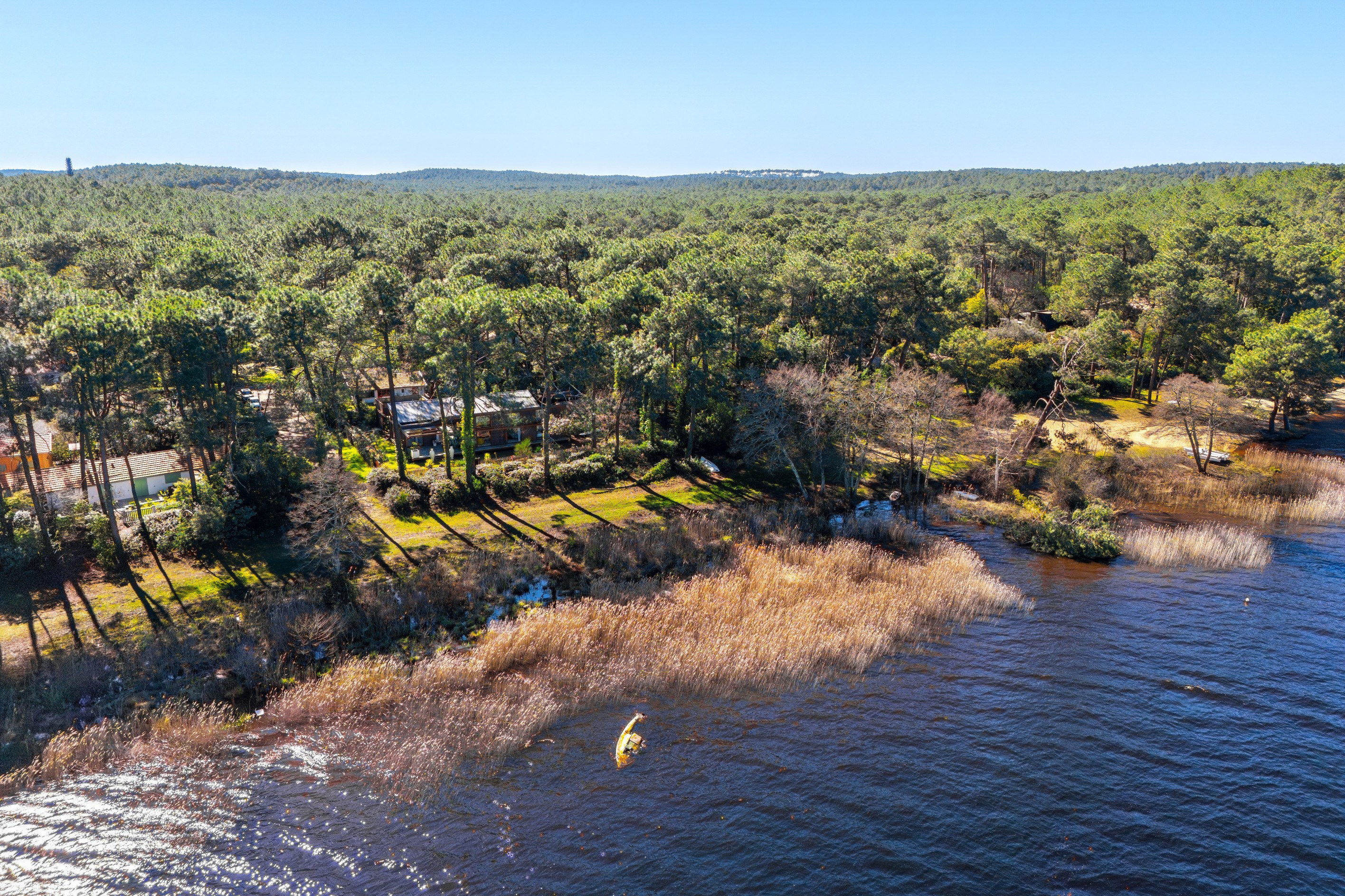  LACANAU – EXCEPTIONAL ARCHITECT-DESIGNED VILLA ON THE FRONT LINE WITH LAKE VIEW - 物件實景