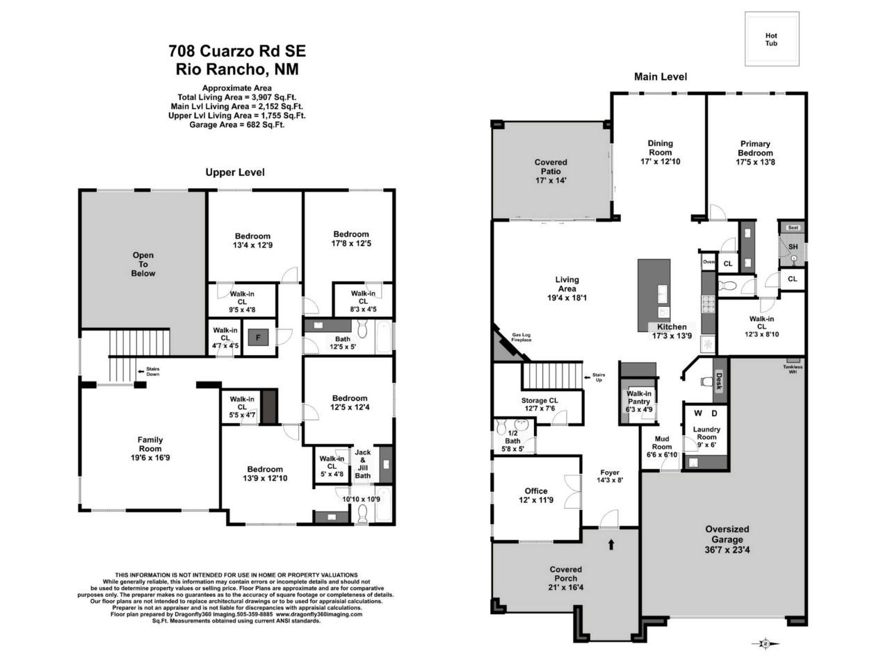 Rio Rancho, New Mexico, 87124, United States, 5 Bedrooms Bedrooms, ,4 BathroomsBathrooms,Residential,For Sale,2003162