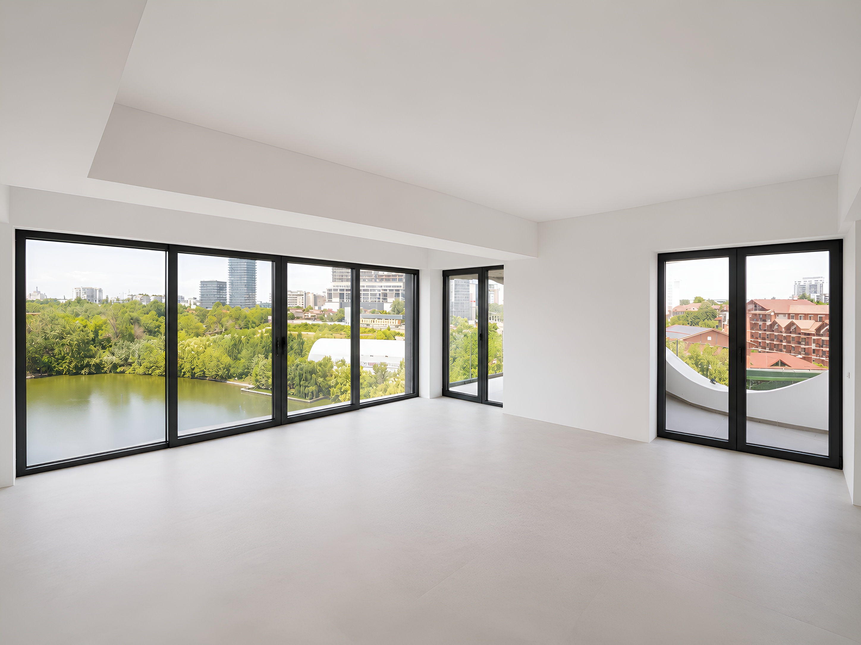  Lakefront Duplex Penthouse with a Panoramic Terrace on Lake Floreasca - 物件實景