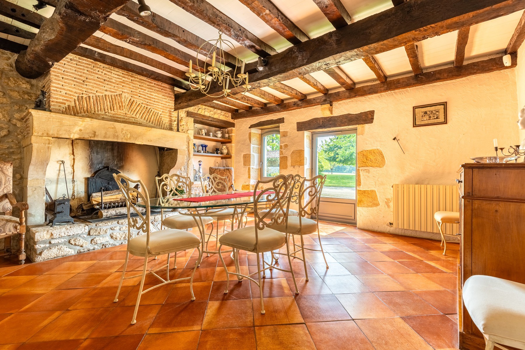  BORDEAUX - 50 MN - RESTORED FARMHOUSE - 14H - SWIMMING POOL - 物件實景