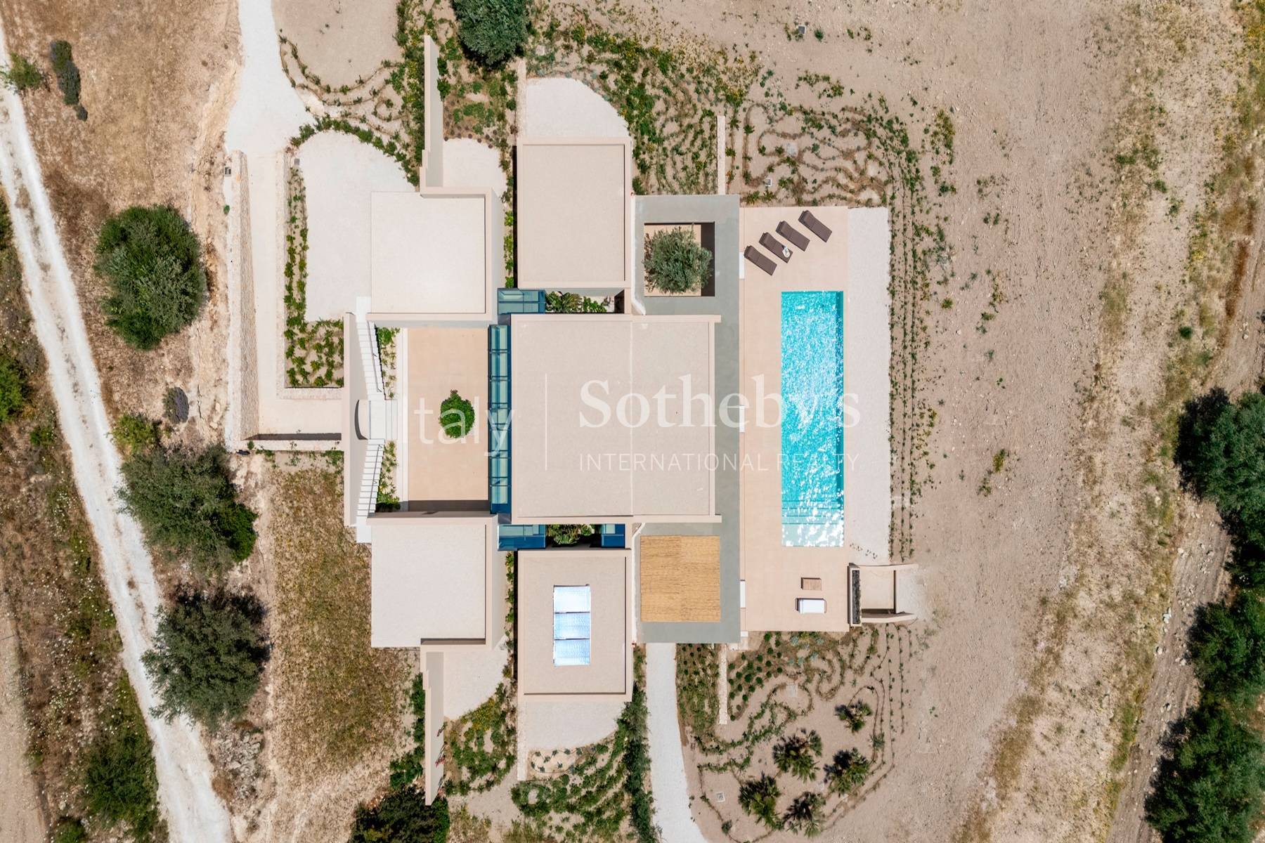  Designer villa with pool in the Noto countryside - 物件實景