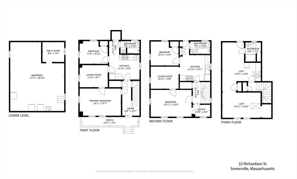 Somerville, Massachusetts, 02145, United States, 5 Bedrooms Bedrooms, ,3 BathroomsBathrooms,Residential,For Sale,1818195