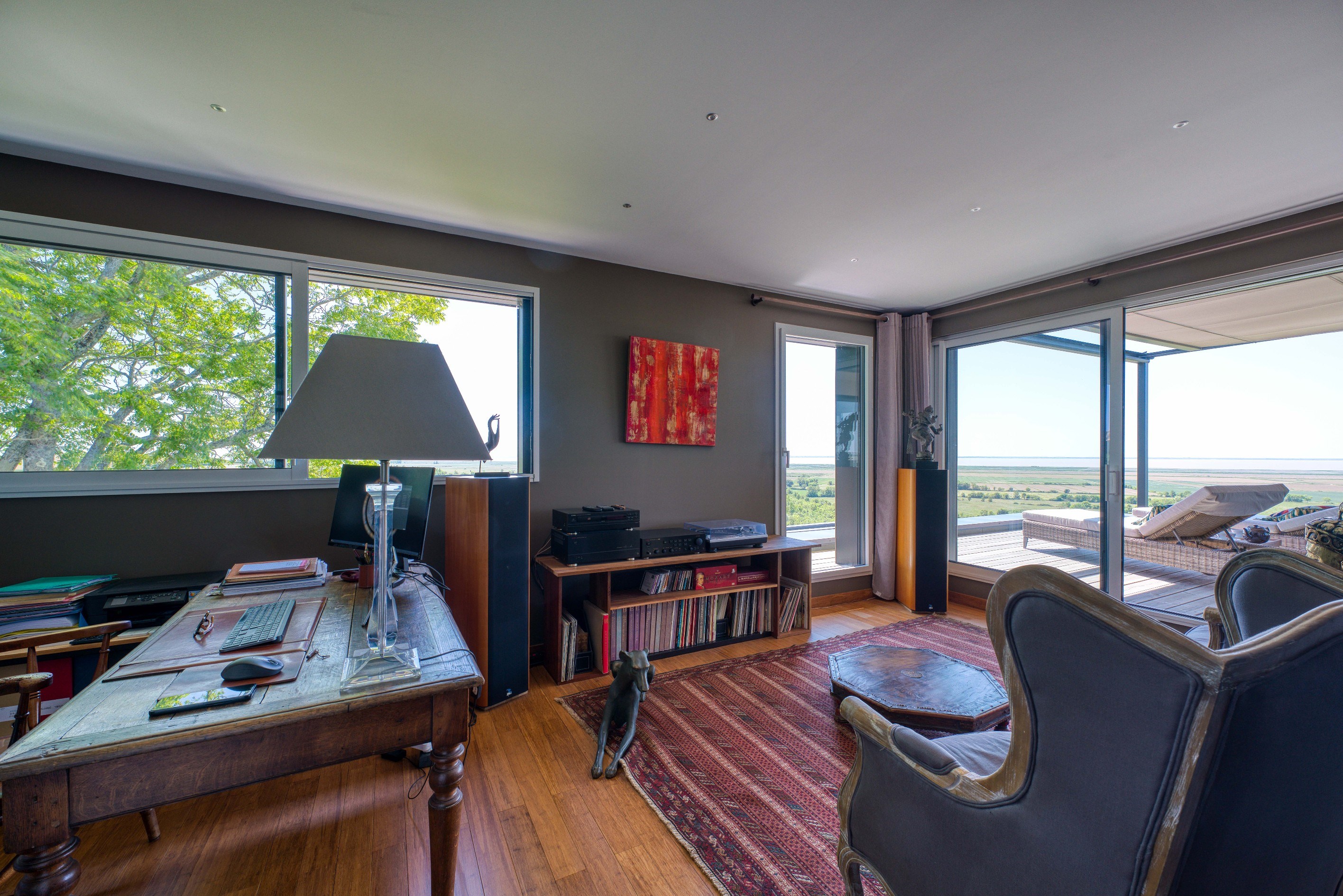  FLOIRAC – EXCEPTIONAL CONTEMPORARY VILLA WITH PANORAMIC ESTUARY VIEWS - 物件實景