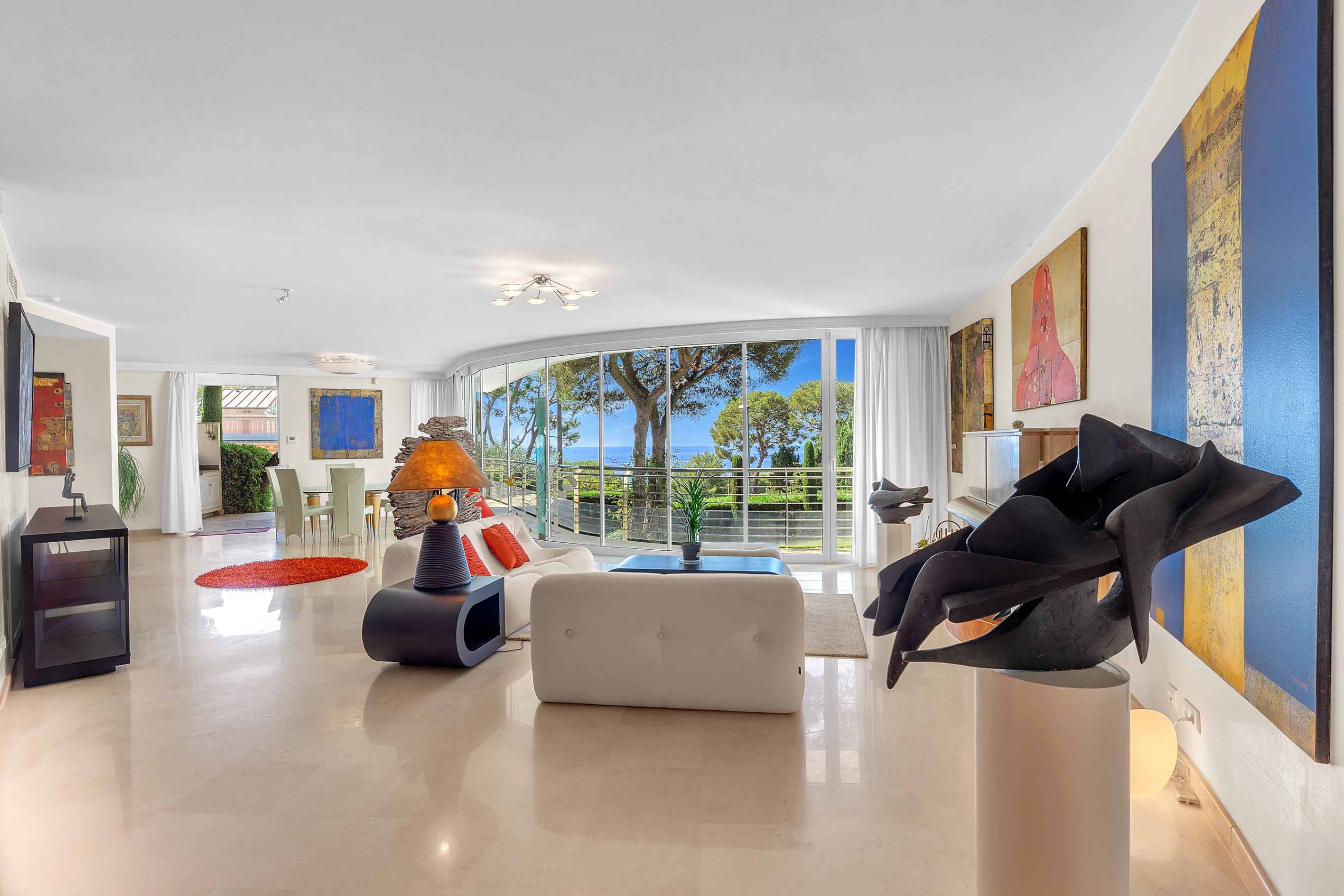  Saint-Jean-Cap-Ferrat contemporary villa with pool, 4 bedrooms and sea glimpse … - 物件實景