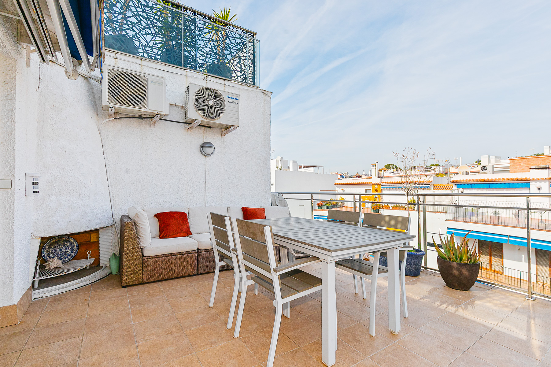  Penthouse with terrace and outdoor fireplace - Playa San Sebastián - 物件實景