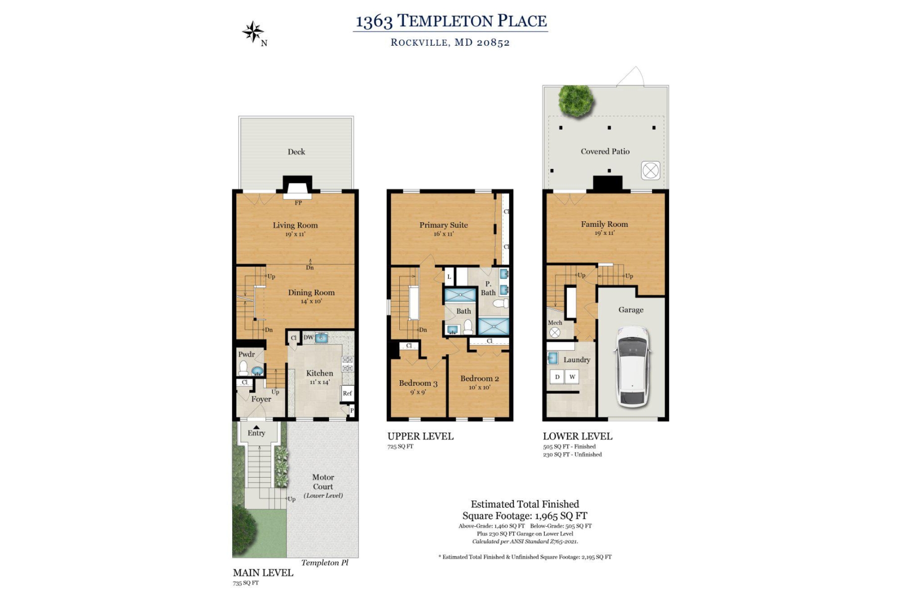  1363 Templeton Place, Rockville, MD, 20852 - 物件實景