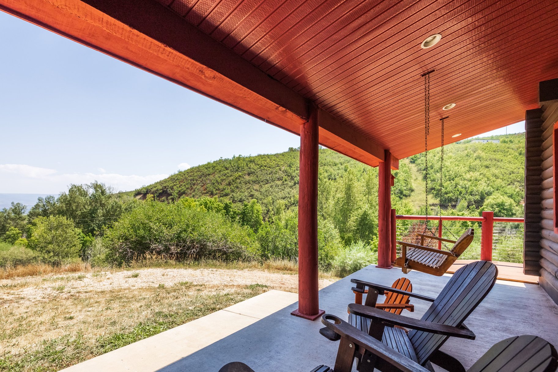  Immaculate Cabin in Midway with Incredible Valley Views - 物件實景