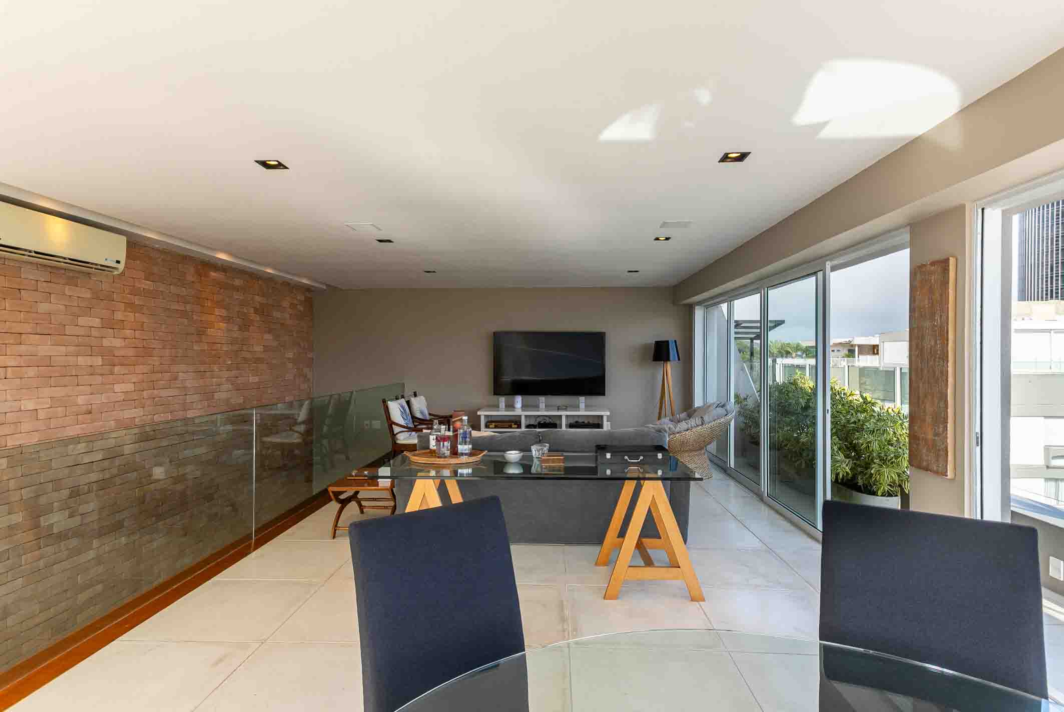  Duplex penthouse with ocean views in São Conrado - 物件實景