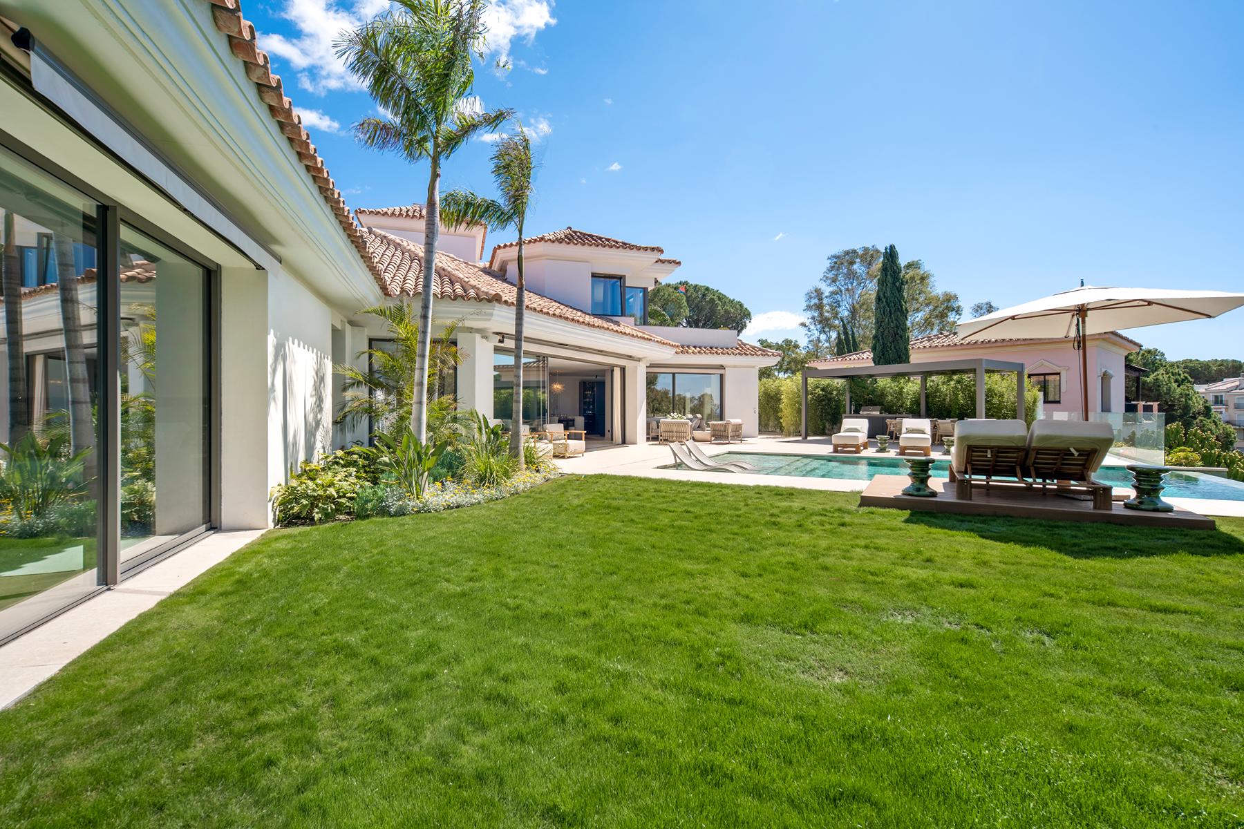  Contemporary Mediterranean villa with sea views in La Quinta - 物件實景