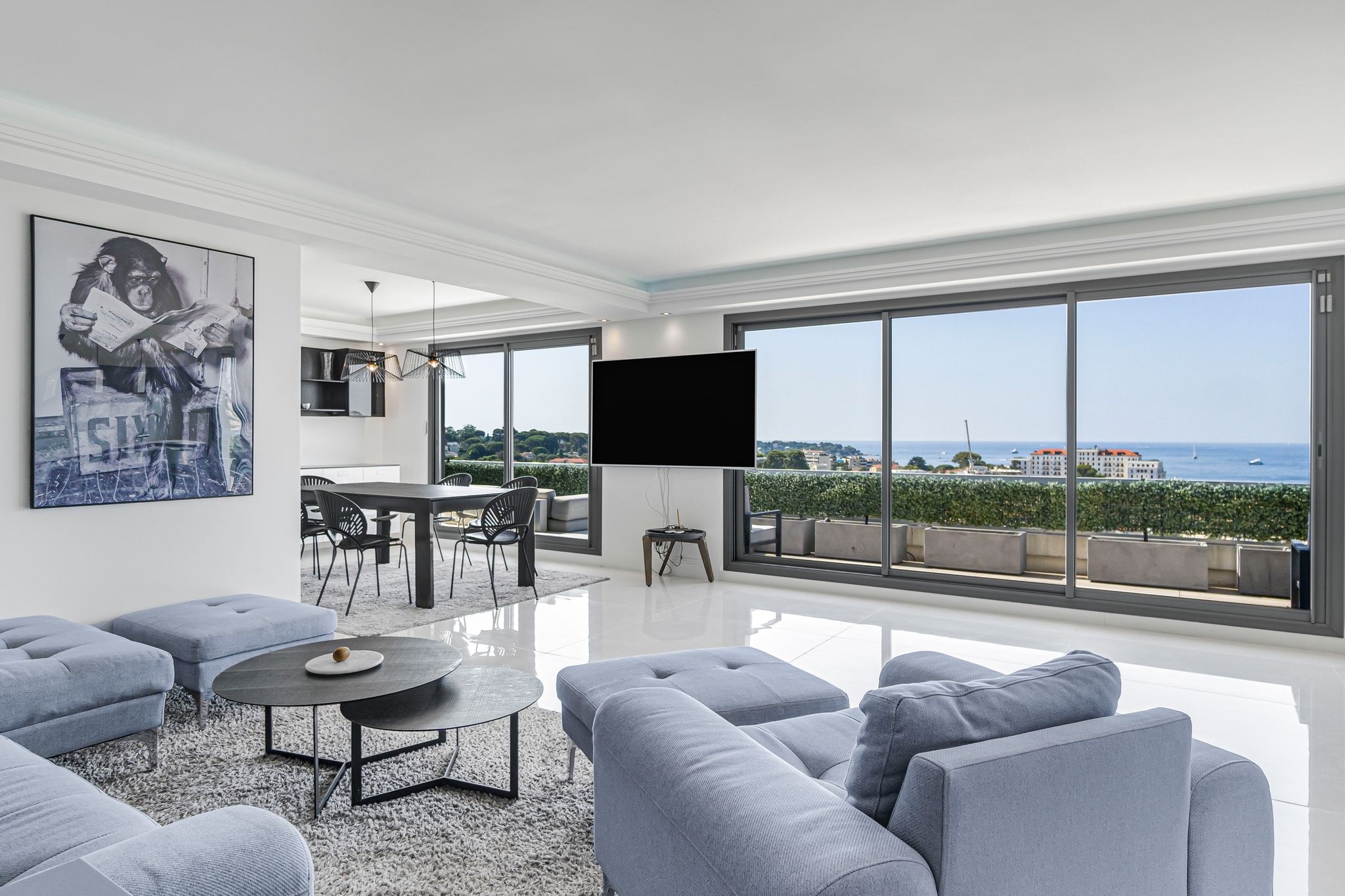  Exceptional Penthouse at the Gateway to Cap d’Antibes – 200 sqm Panoramic Terra… - 物件實景