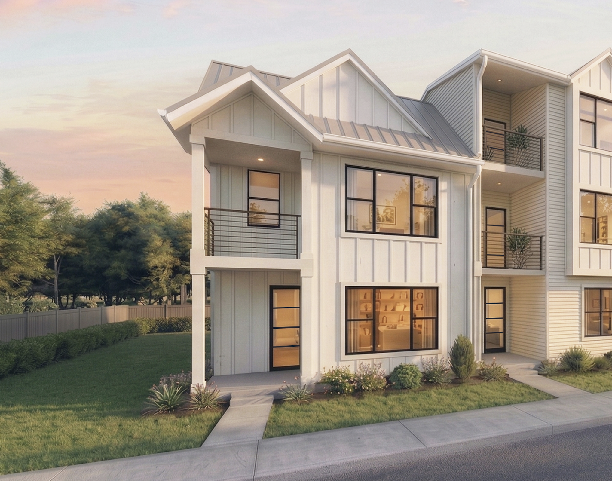  Contemporary Corner Townhome in Southtown - 物件實景