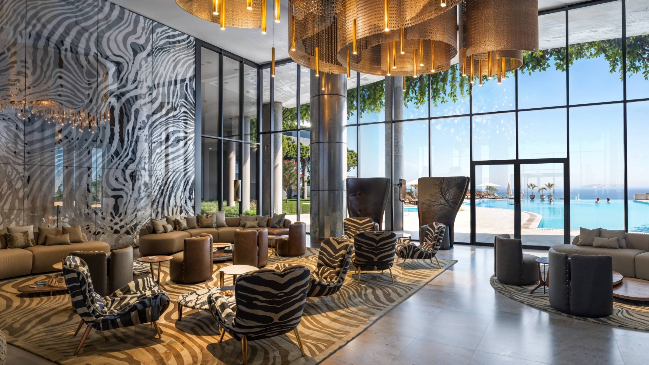  Beachfront Penthouse with a Private Terrace in Cavalli Tower Limassol - 物件實景