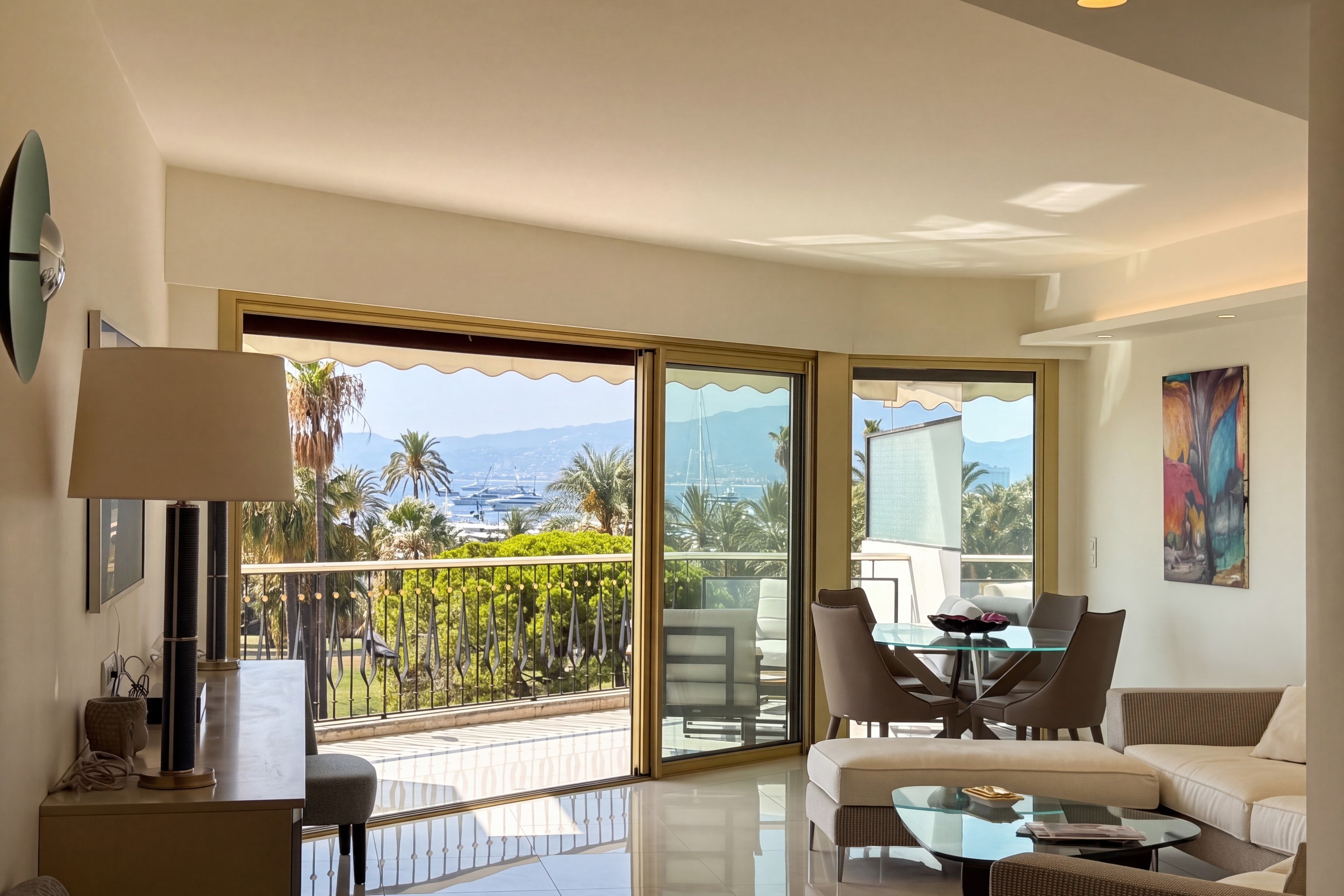  3-room apartment with Croisette and sea views in Cannes - 物件實景