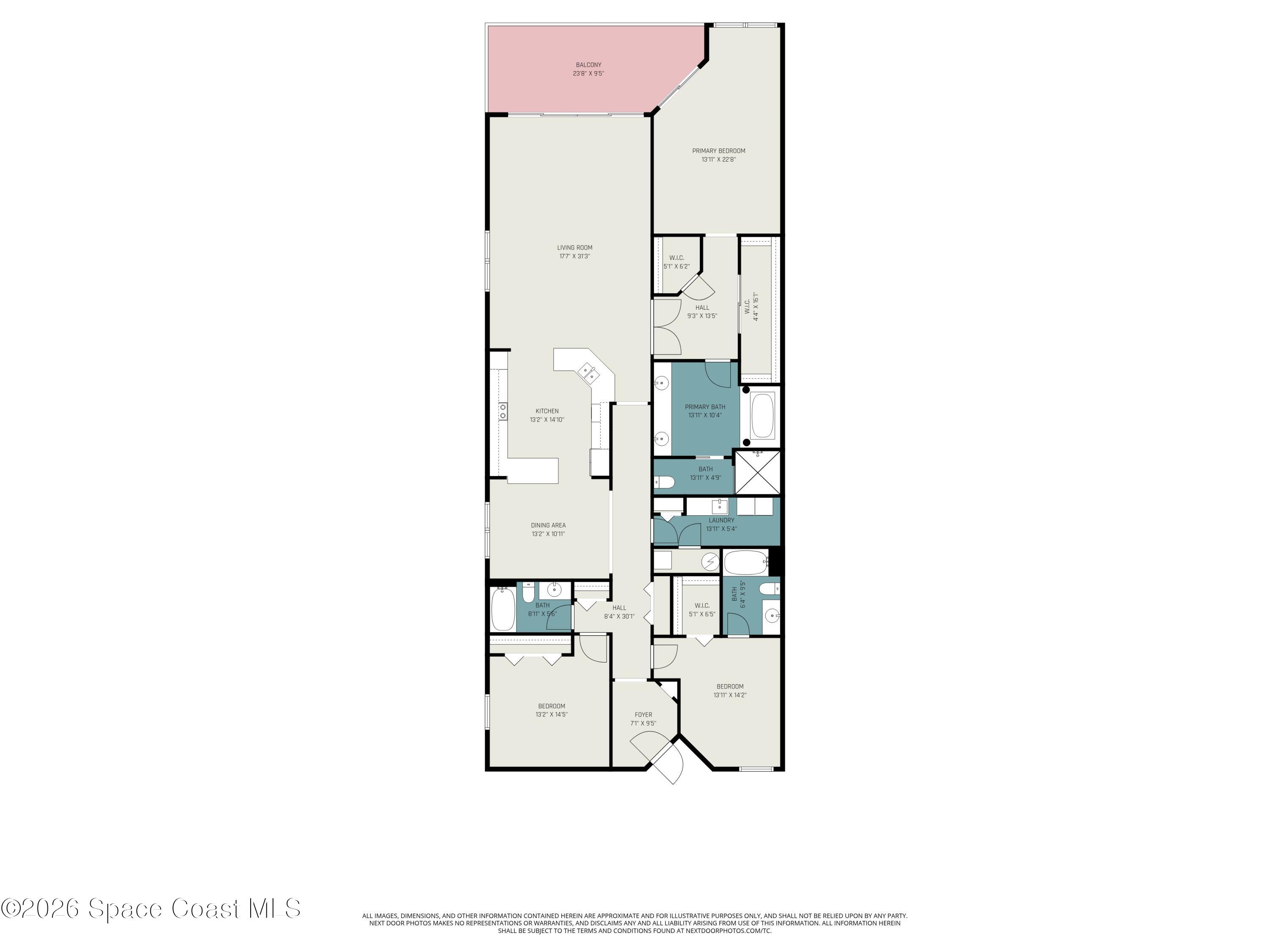 Cocoa Beach, Florida, 32931, United States, 3 Bedrooms Bedrooms, ,3 BathroomsBathrooms,Residential,For Sale,2038472