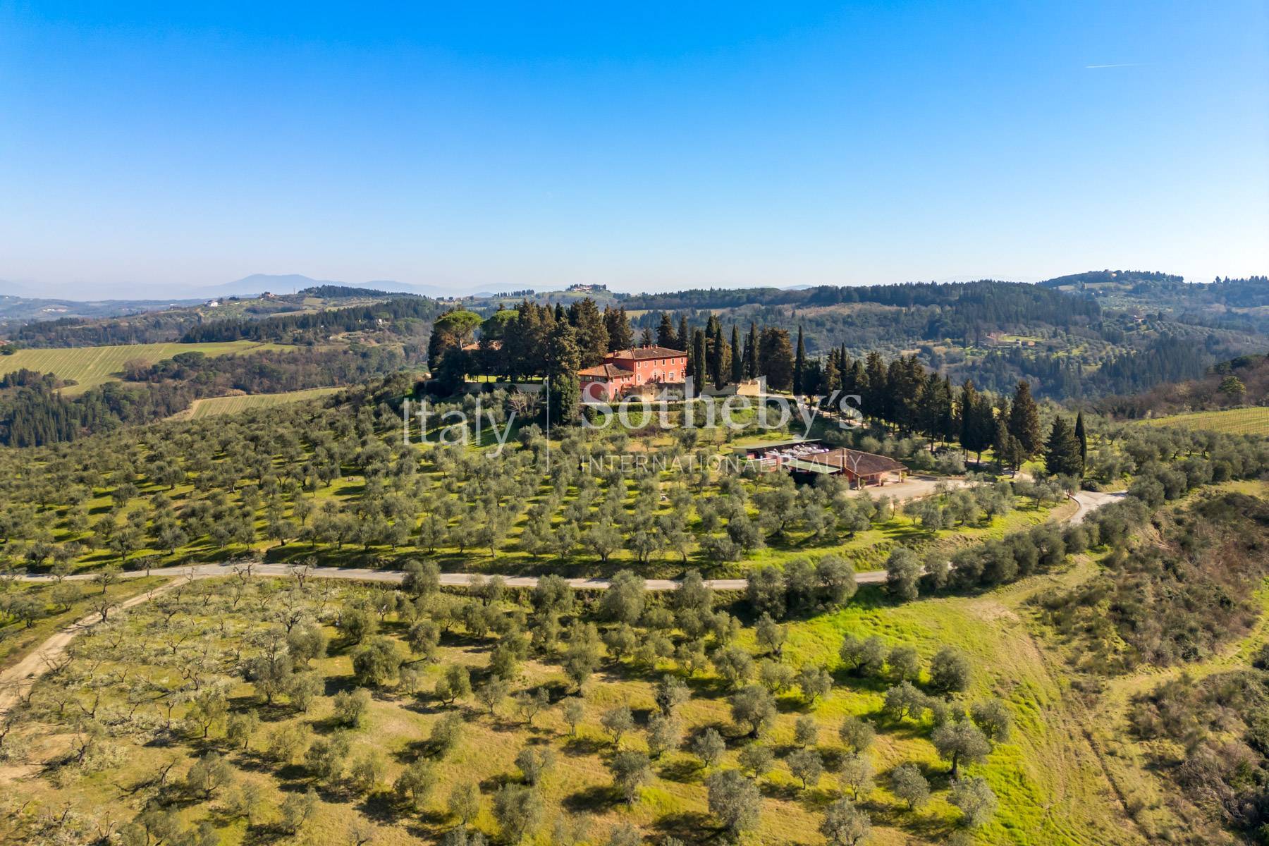  Tranquil hilltop retreat with panoramic views on the Tuscan countryside - 物件實景