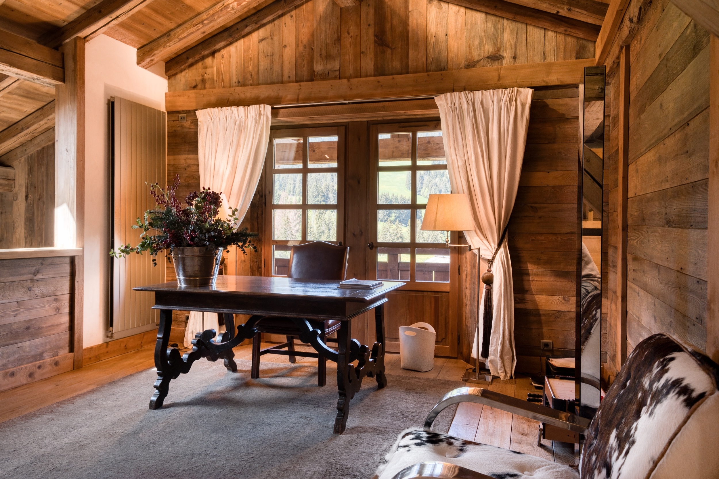  Chalet Bella Vista : 460 sqm of authenticity nestled in the heights of Megève - 物件實景