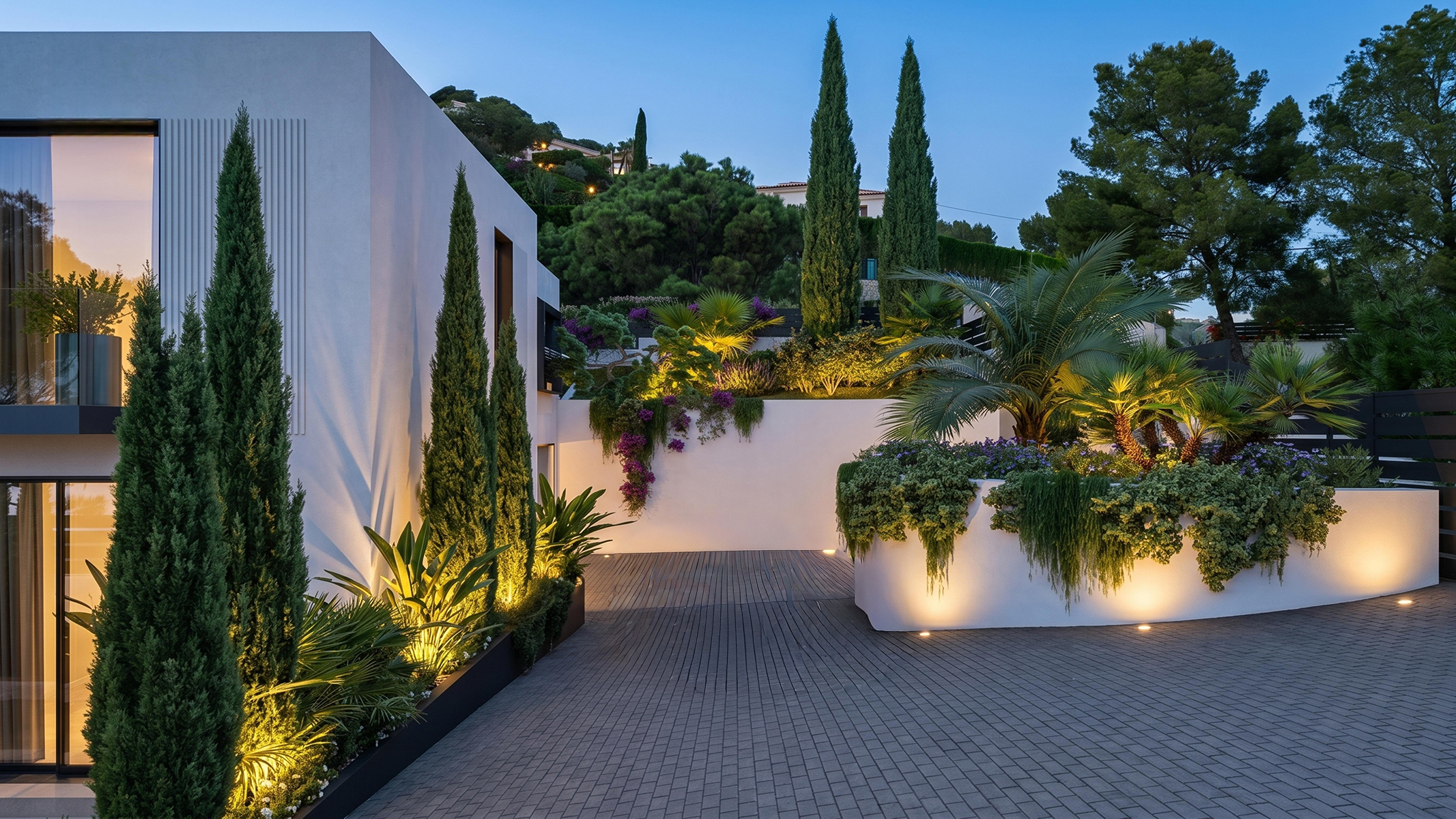 Contemporary villa with construction project and pool in Son Vida - 物件實景