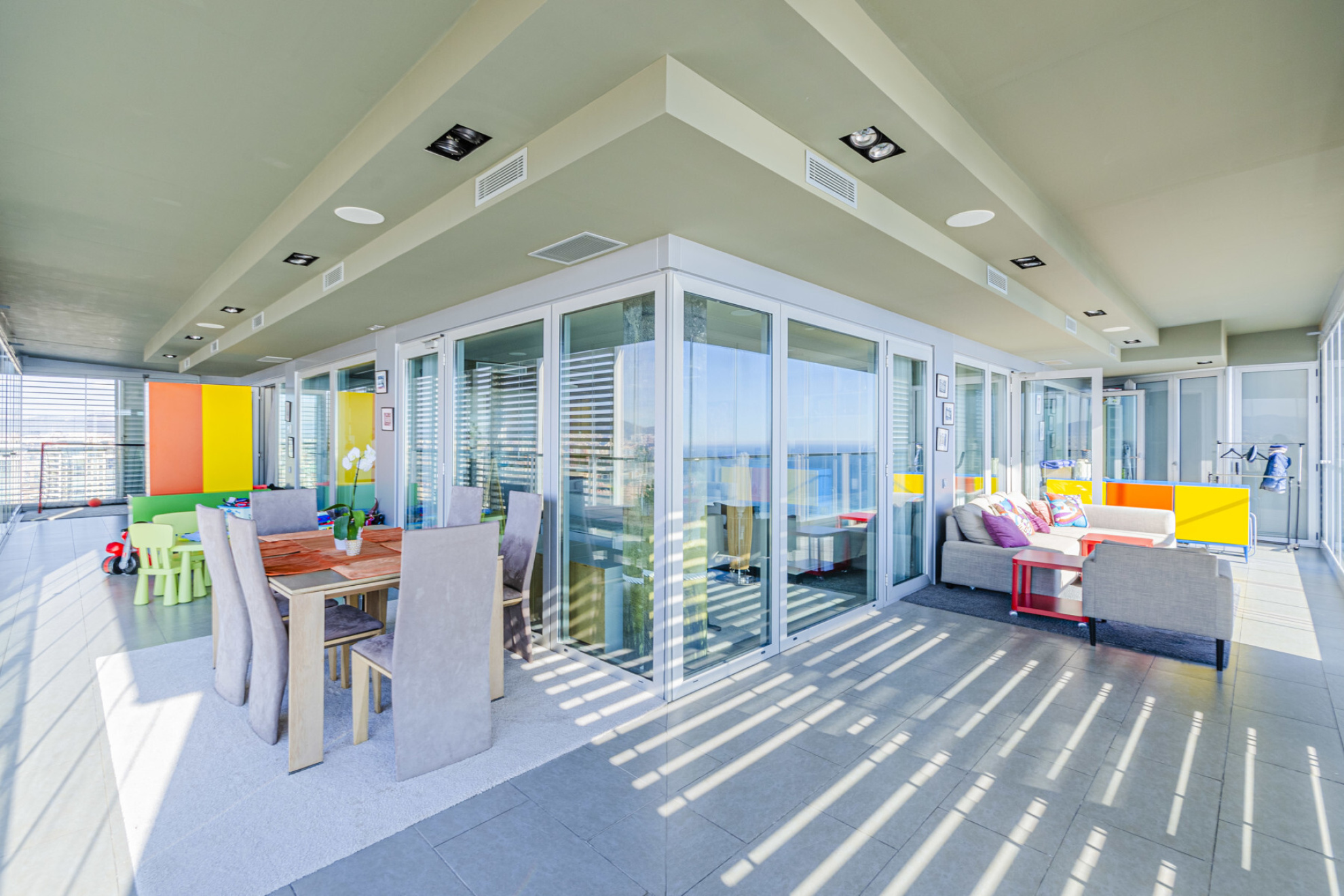  Family apartment with splendid sea and Barcelona views - 物件實景