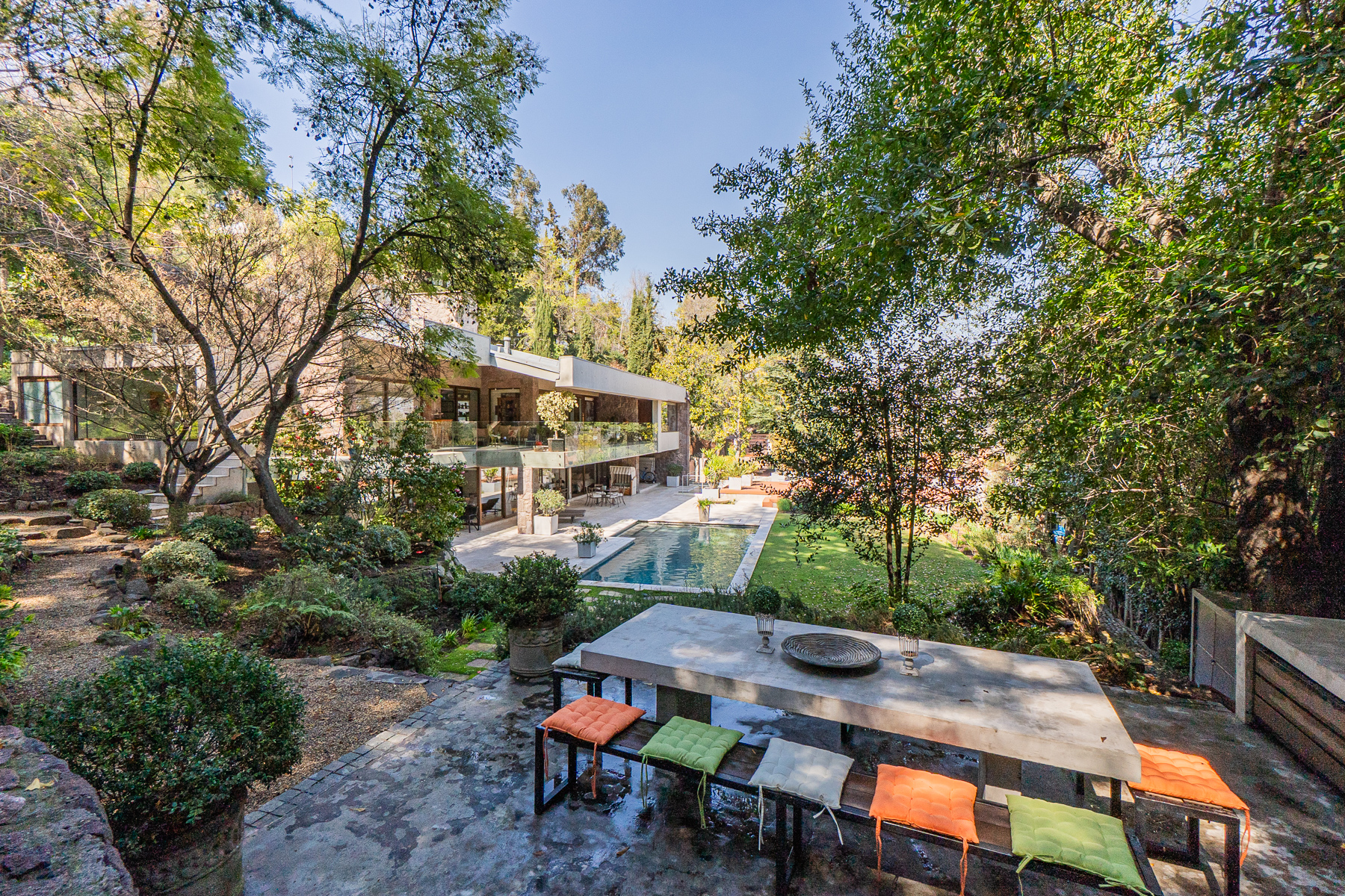  Mediterranean-Style House in Santa María de Manquehue - 物件實景