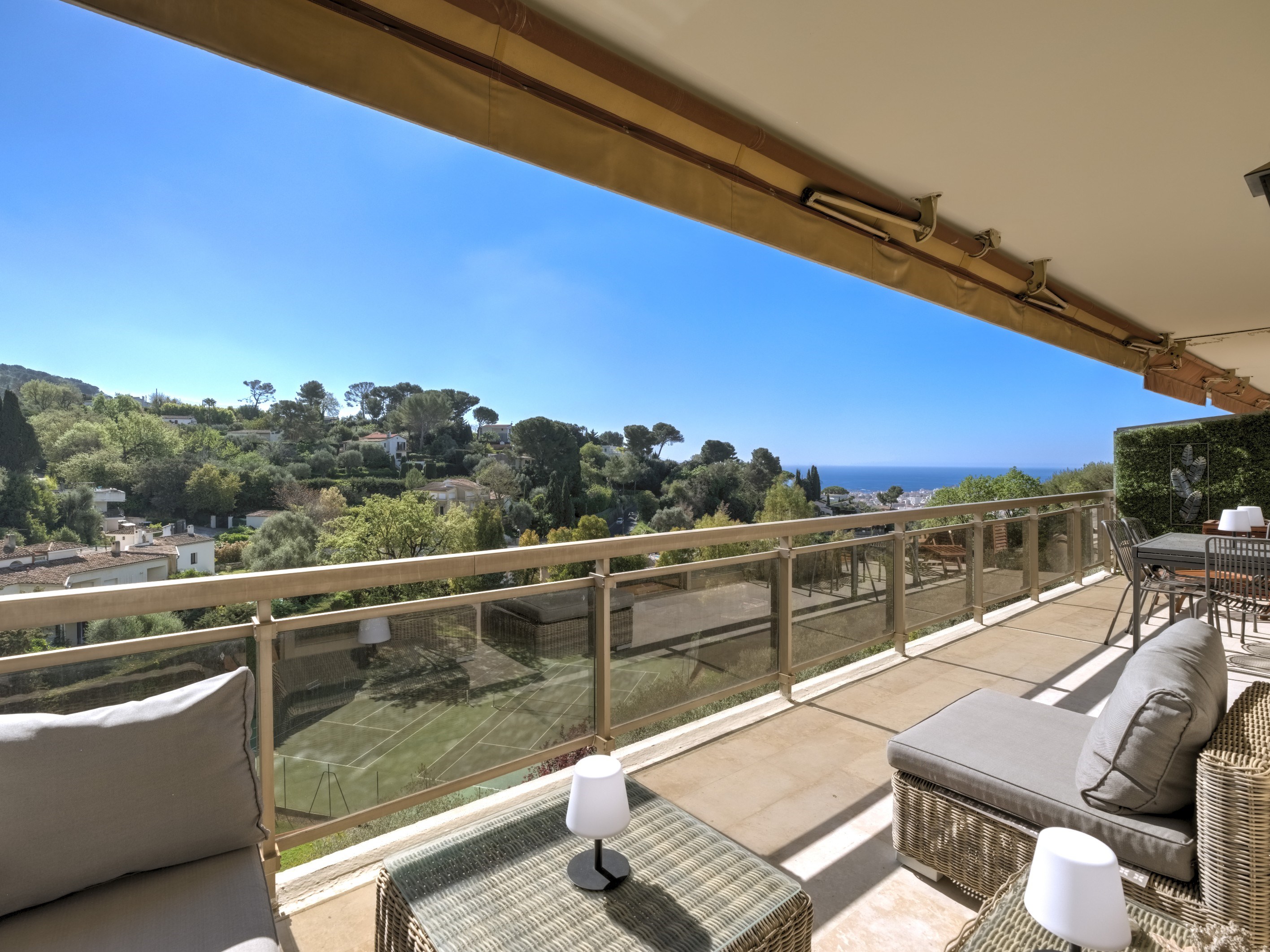  Le Cannet near Cannes sea view apartment 3 bedroom terrace pool tennis secure r… - 物件實景