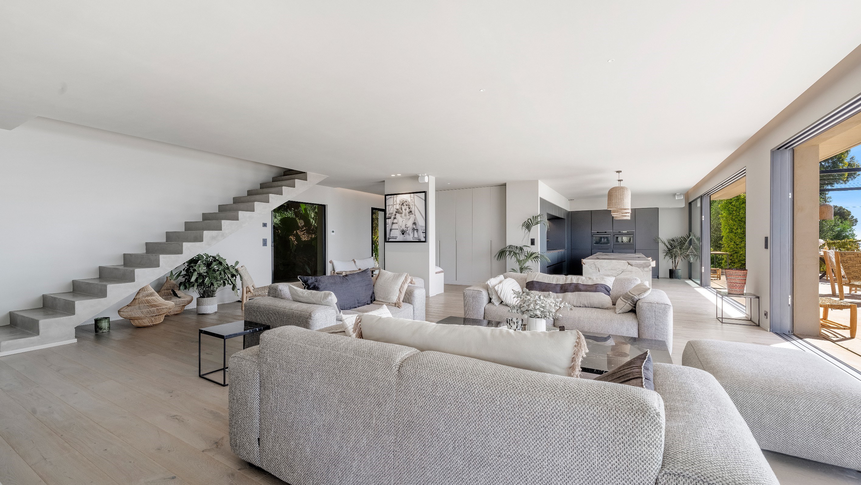  Les Issambres, stunning contemporary home for sale, panoramic sea views close t… - 物件實景