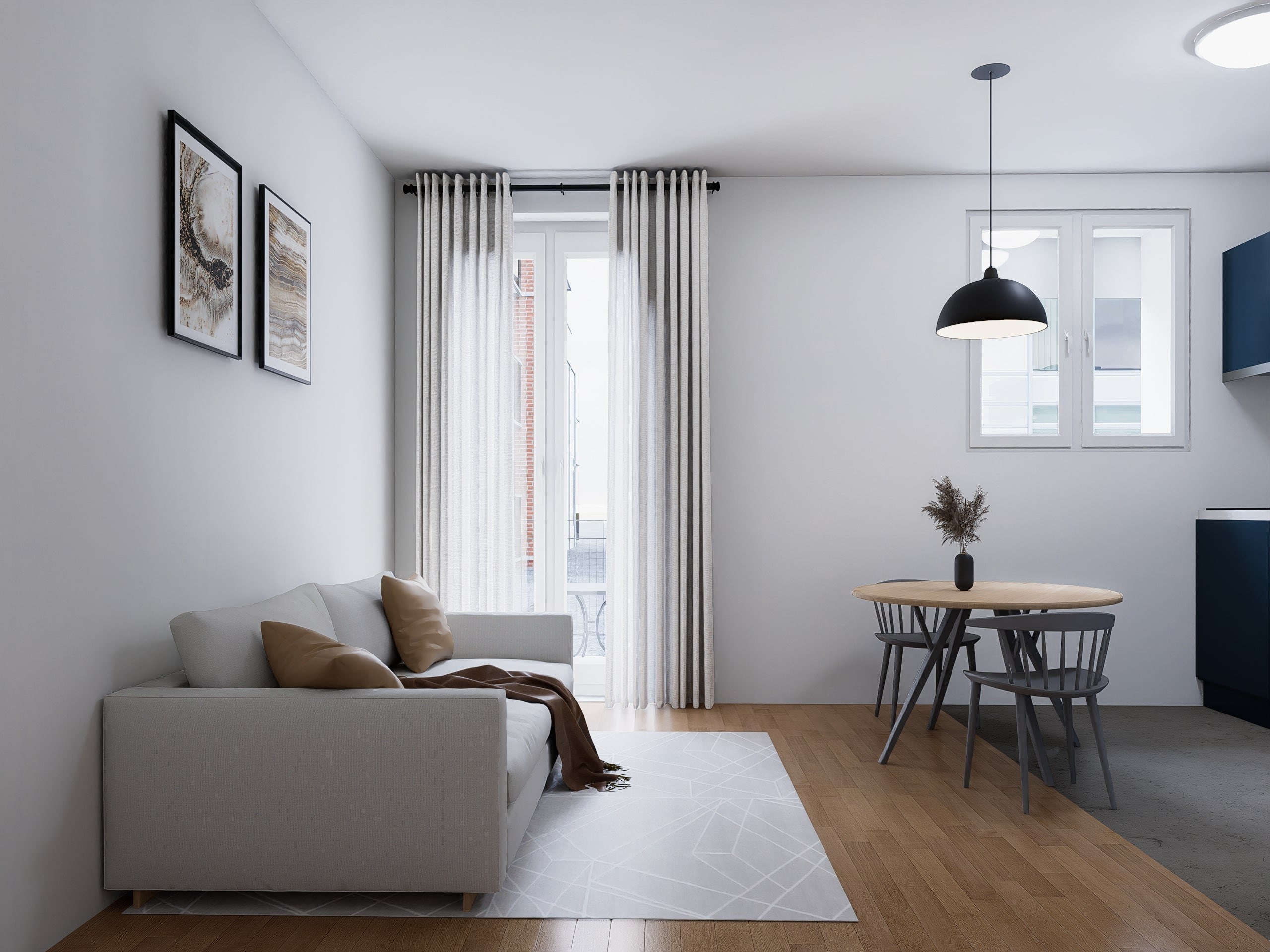  Buy studio in Nice – 29 m² with 20 m² outdoor terrace, Résidence Le Chauvin - 物件實景