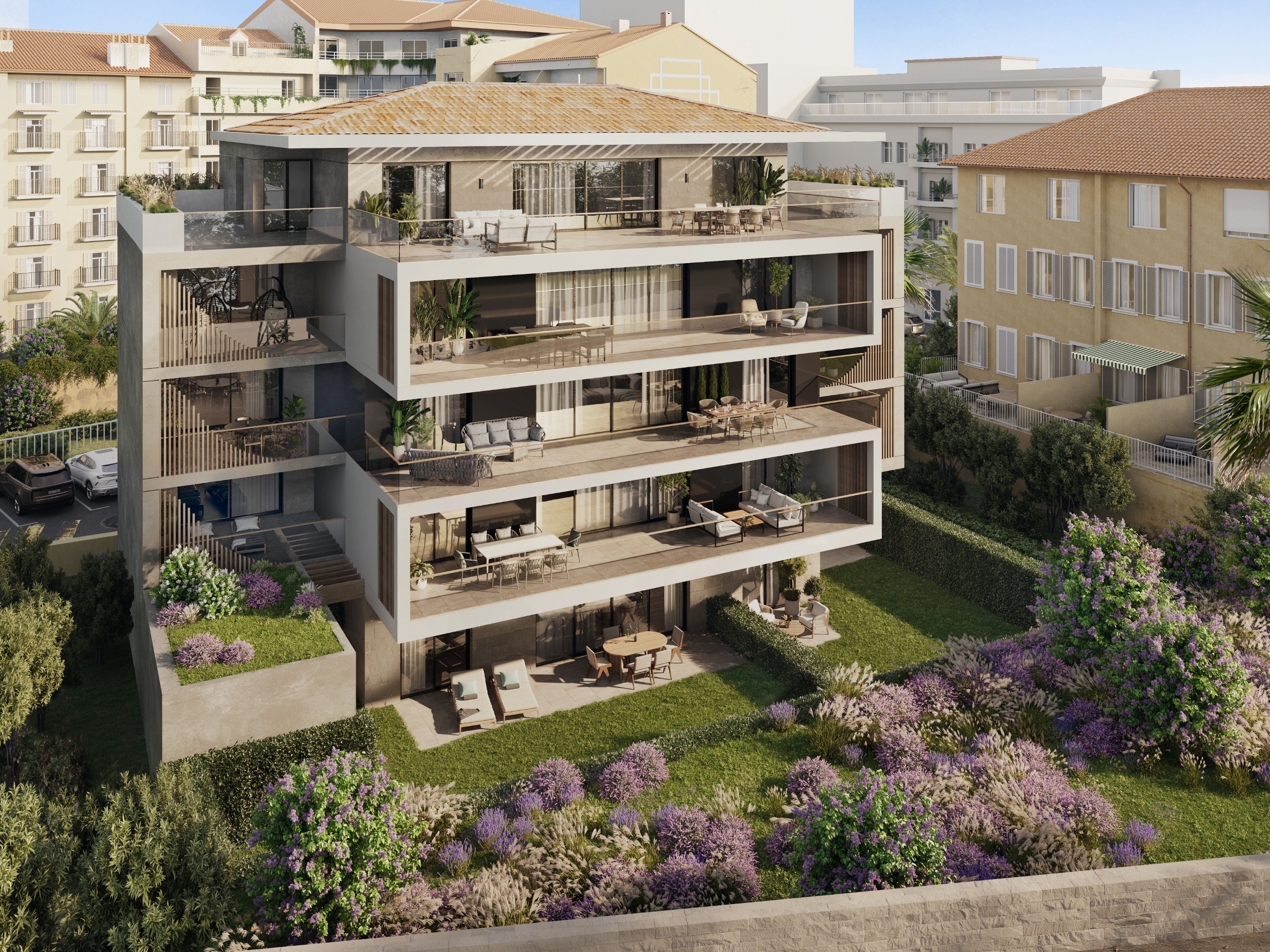  Cannes center, 3 bedroomed penthouse with refined fittings - 物件實景