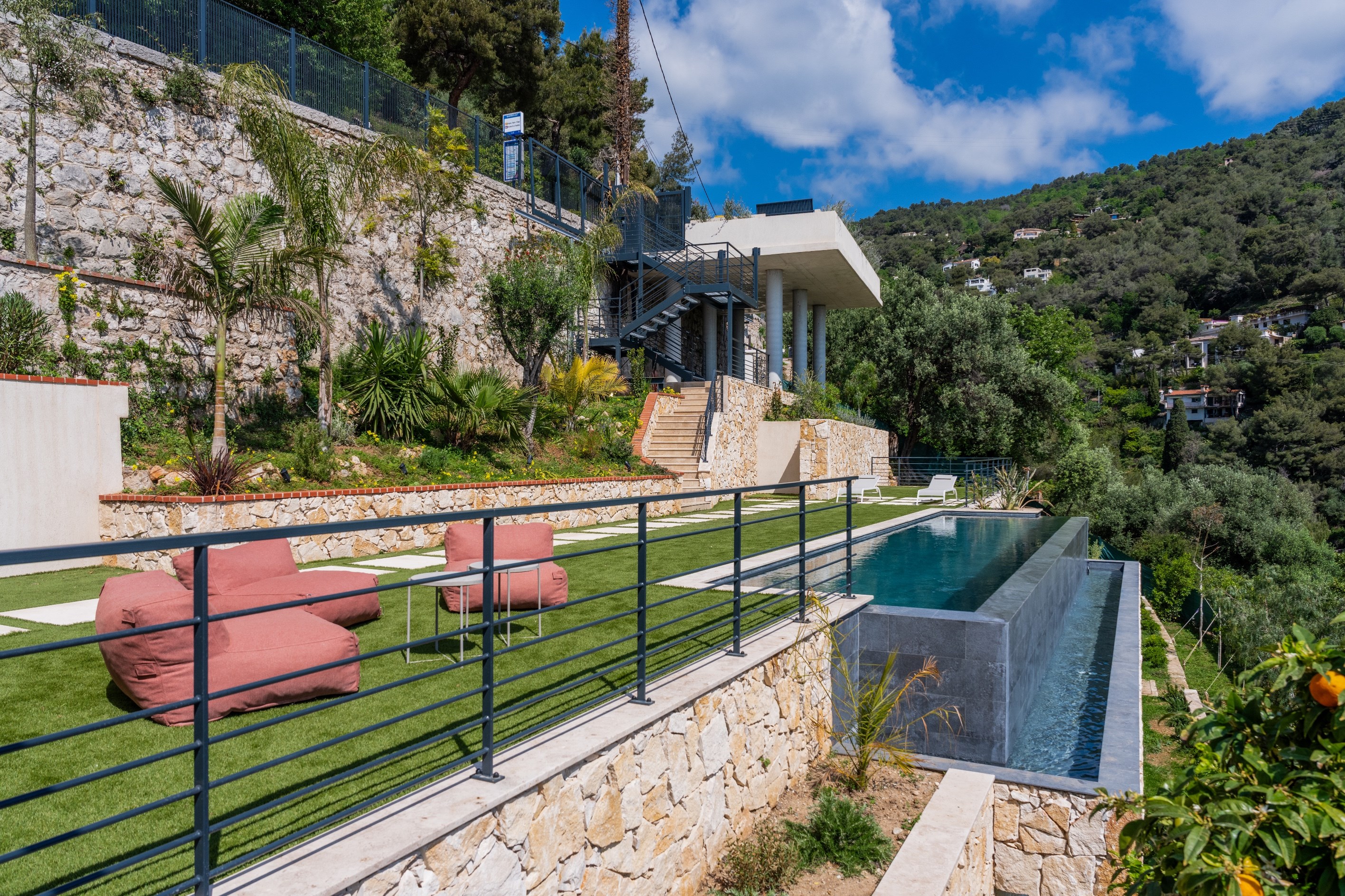  New villa with panoramic sea view, Serret district, Roquebrune Cap Martin Monaco - 物件實景