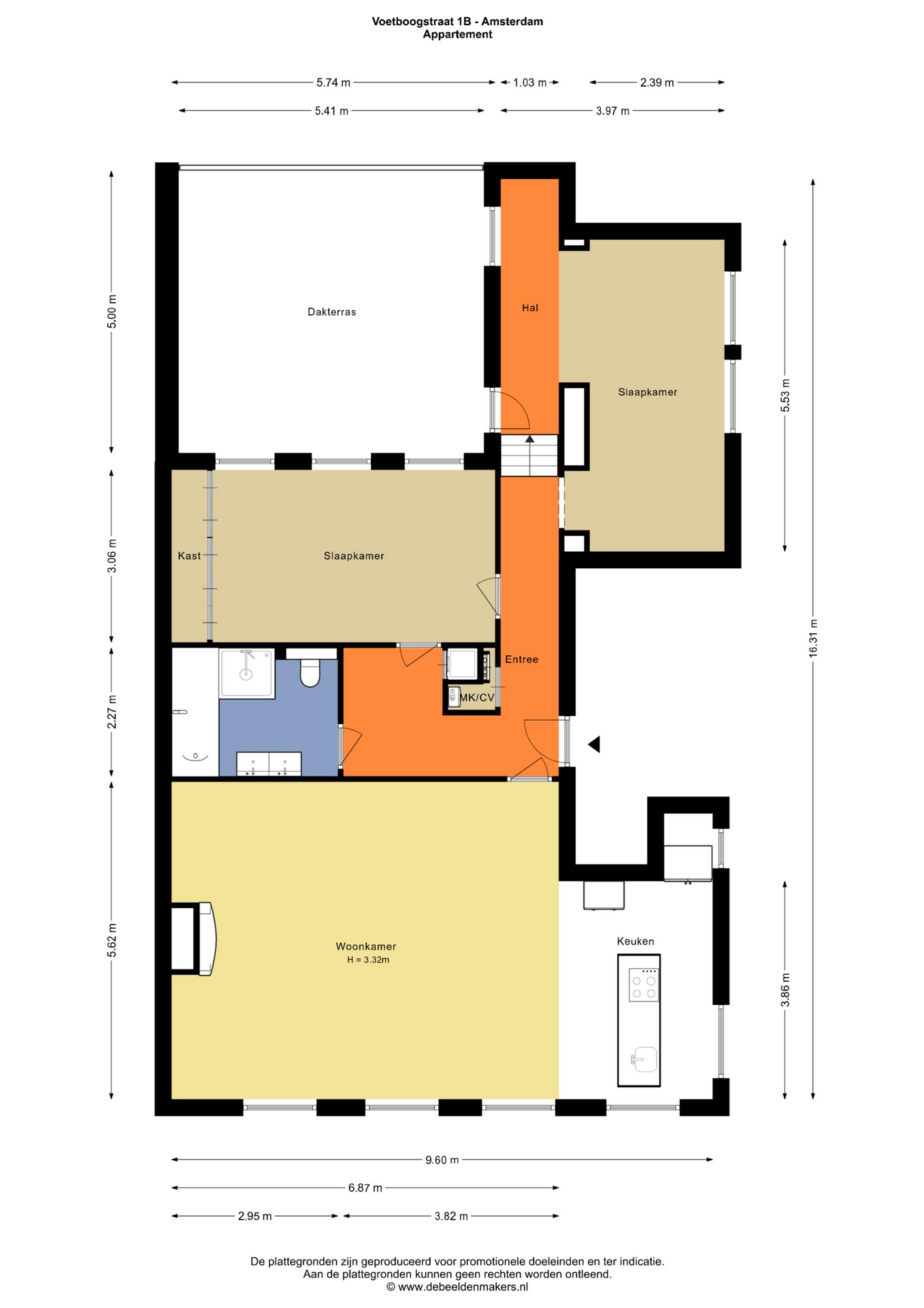  Living in a national monument with a private roof terrace and unobstructed views - 物件實景