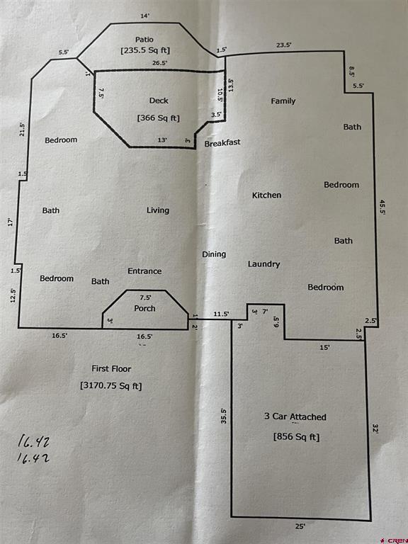 Montrose, Colorado, 81401, United States, 4 Bedrooms Bedrooms, ,3 BathroomsBathrooms,Residential,For Sale,1847638