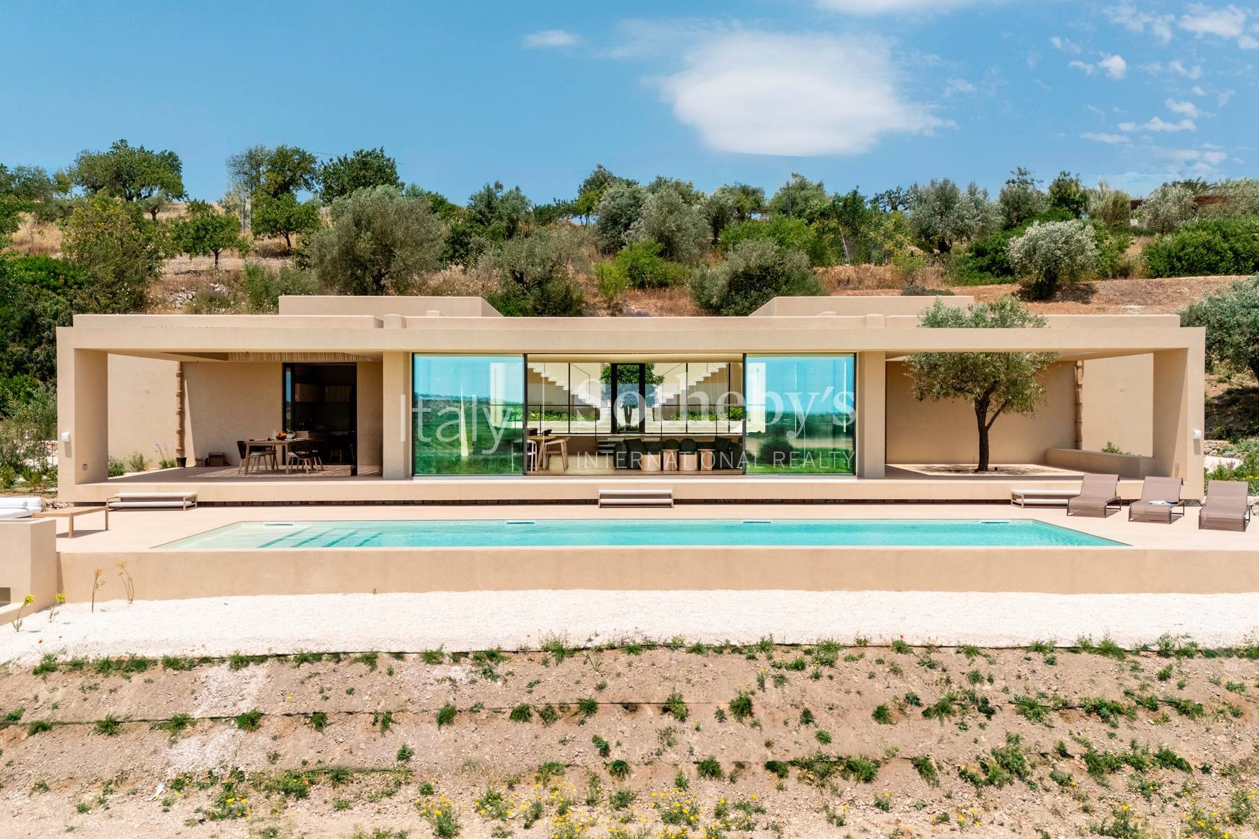  Designer villa with pool in the Noto countryside - 物件實景