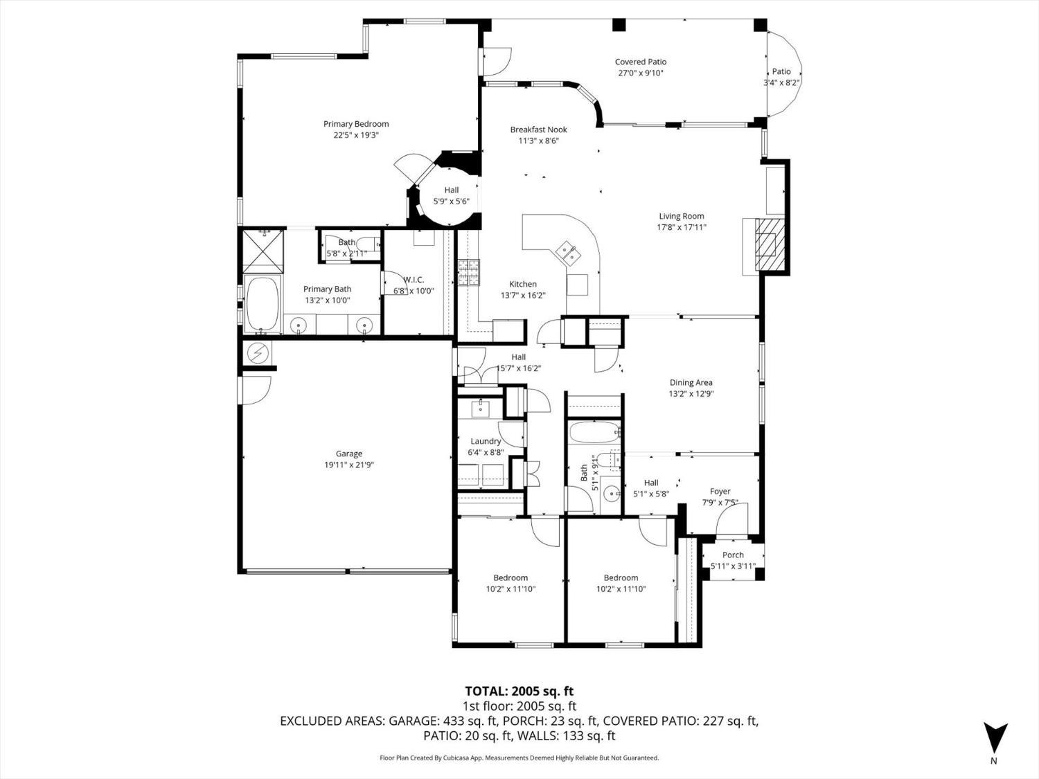 Clovis, California, 93619, United States, 3 Bedrooms Bedrooms, ,2 BathroomsBathrooms,Residential,For Sale,2005966