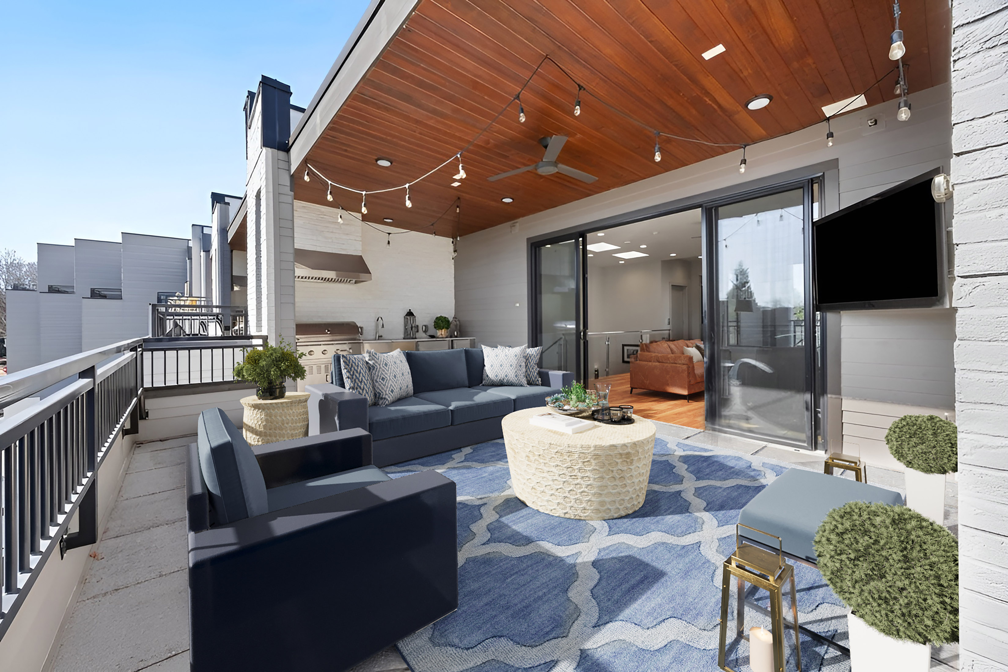  Luxury Buckhead Townhome with Fourth Floor Sky Lounge and Elevator - 物件實景