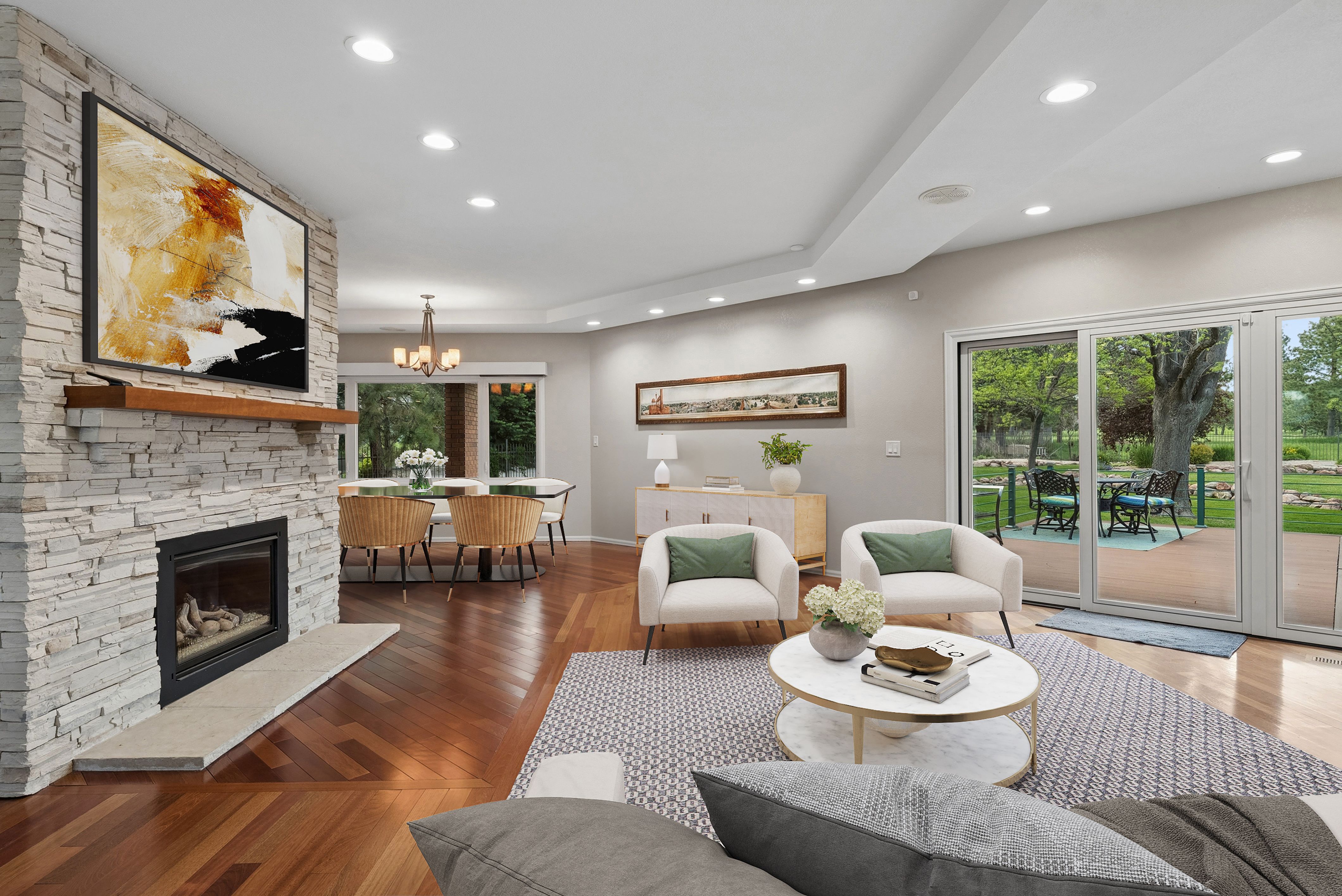  Main Level Living, Backs to Golf Course - 物件實景