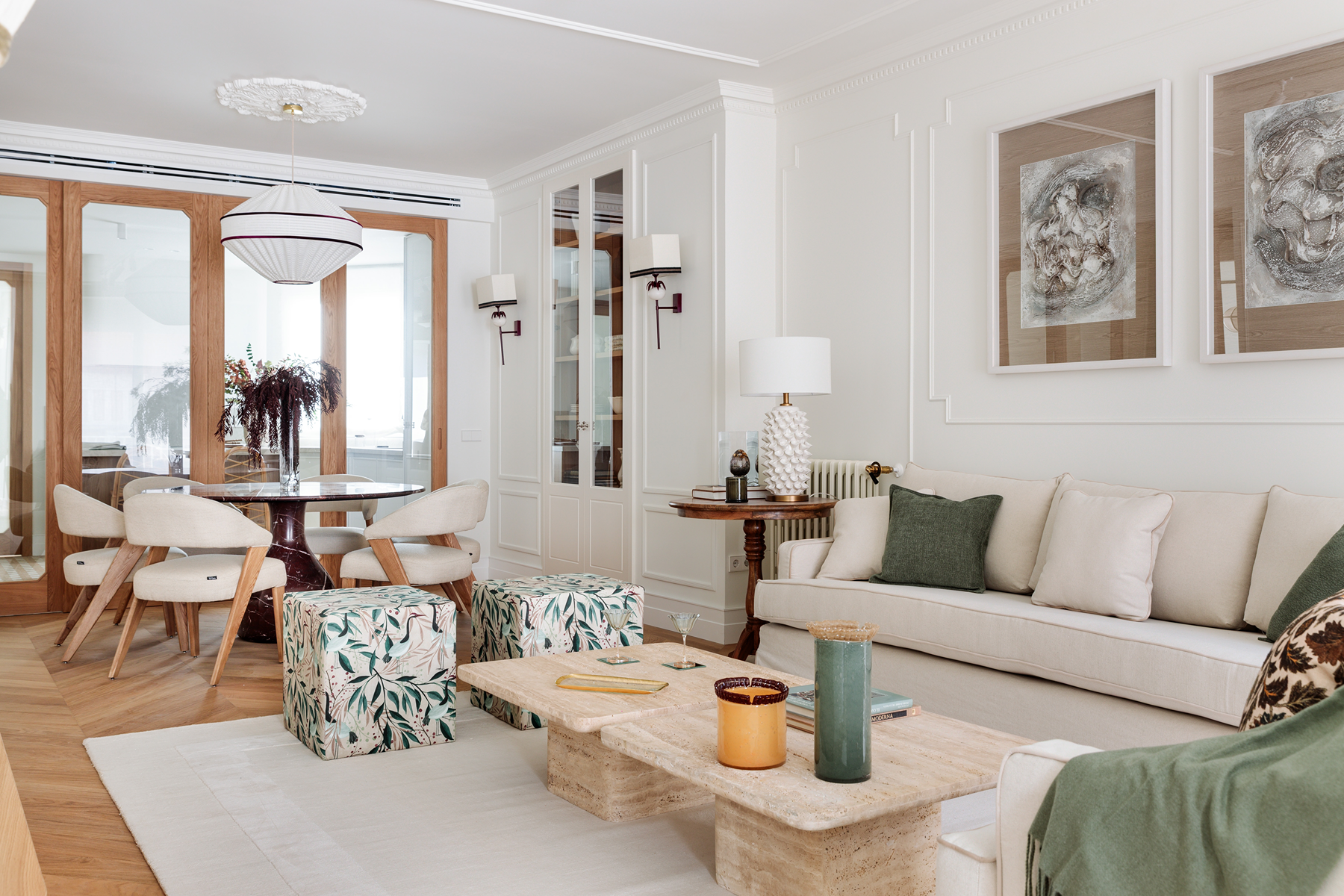  Luxury renovated flat with 3 suites in Barrio de Salamanca, Madrid. - 物件實景