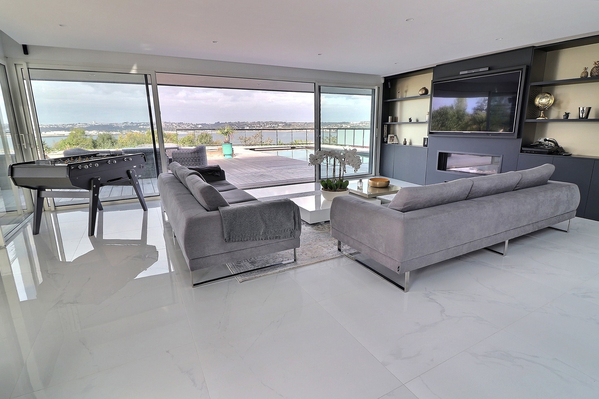  PLOUGASTEL-DAOULAS, CONTEMPORARY HOME WITH POOL AND SEA VIEW - 物件實景